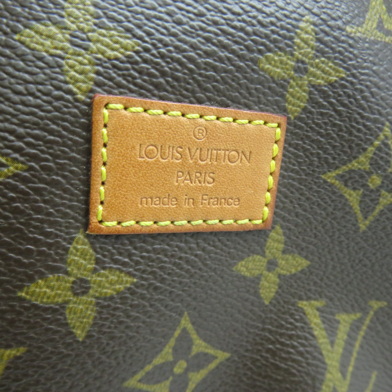 LOUIS VUITTON Monogram Saumur 30金扣肩背袋啡色
