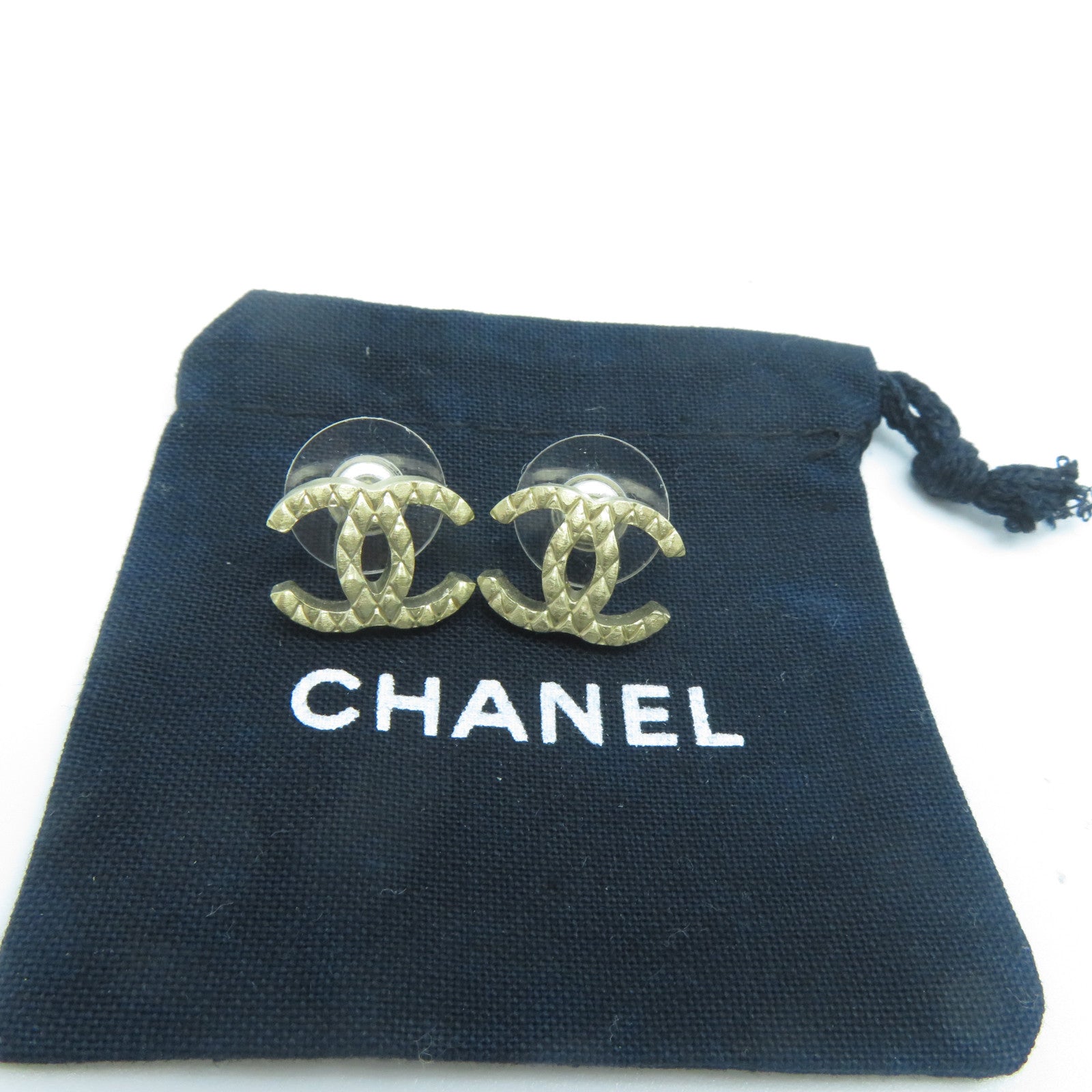 CHANEL 金屬Earrings耳環金色