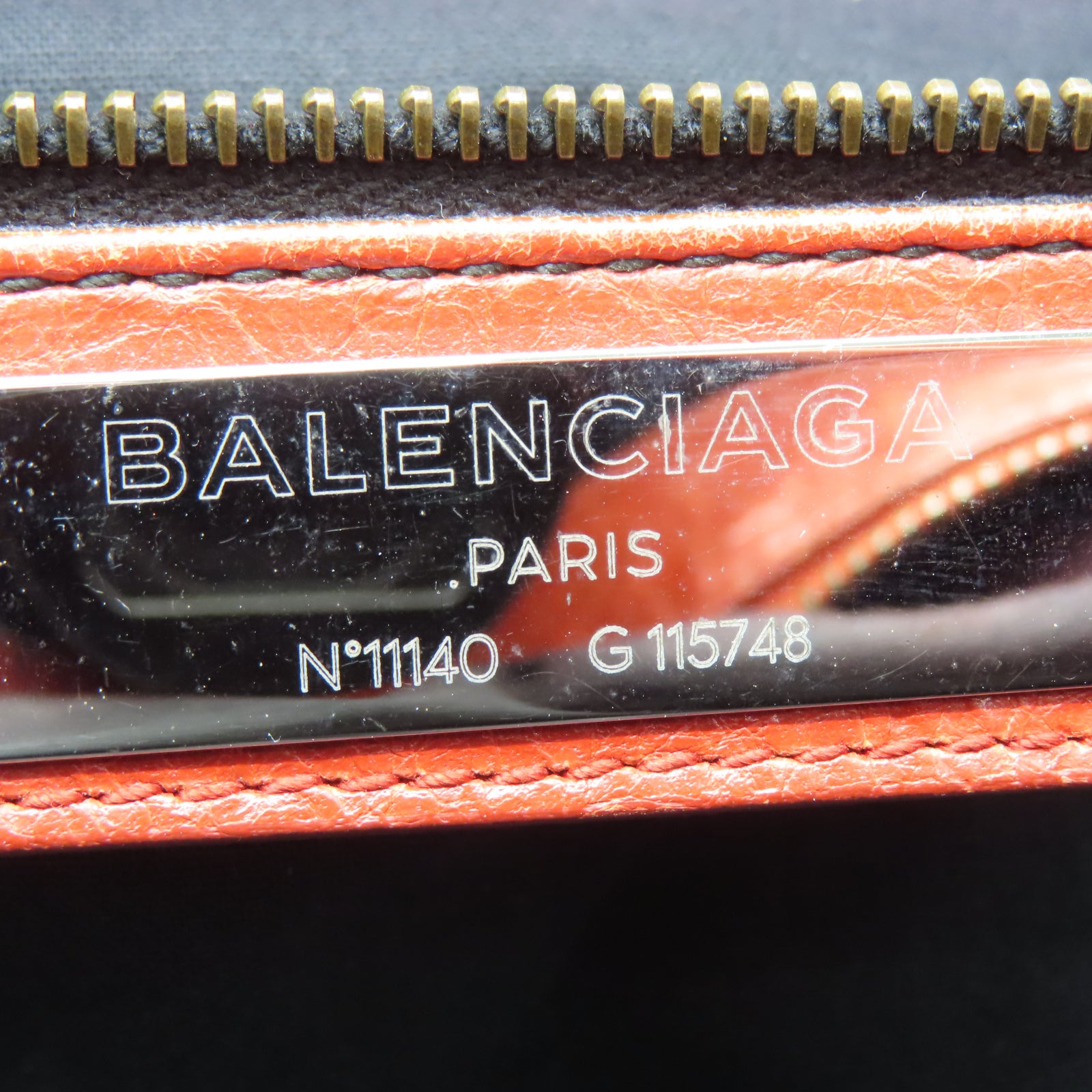 BALENCIAGA 【激減優惠】牛皮皮革Classic City金扣肩背袋紅色