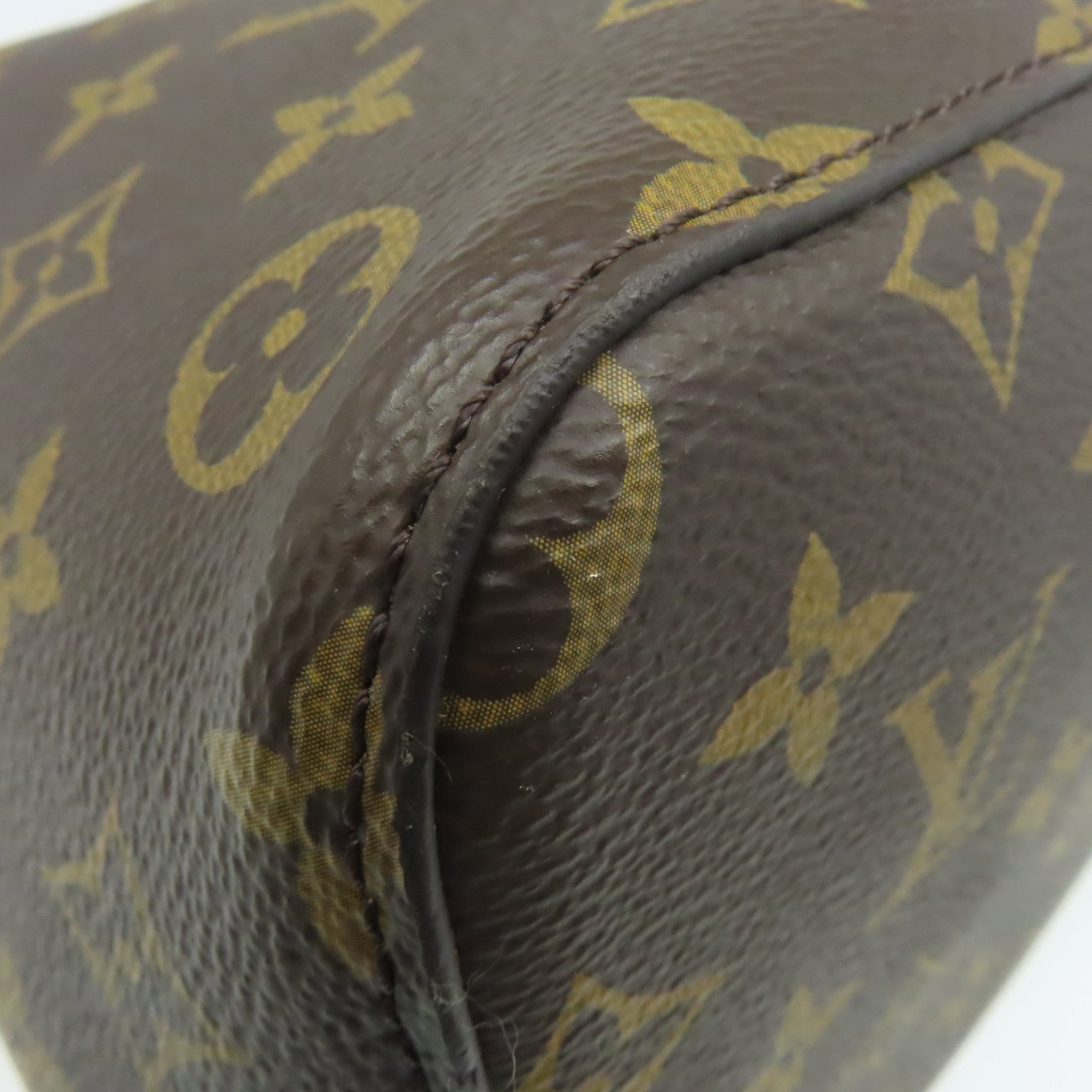LOUIS VUITTON Monogram NeoNoe MM Shoulder Bag肩背袋啡色/粉紅色
