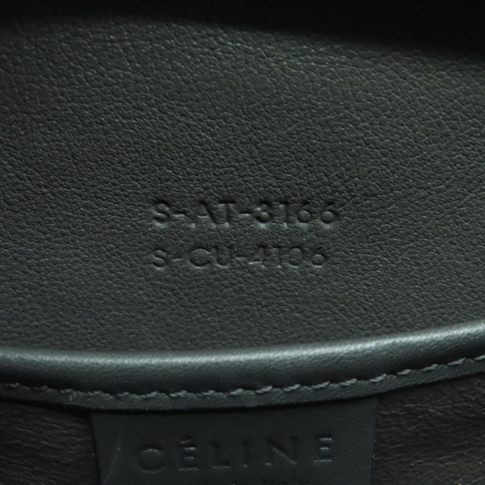CELINE 牛皮皮革Nano Luggage金扣手挽肩背兩用袋黃色/黑色/綠色