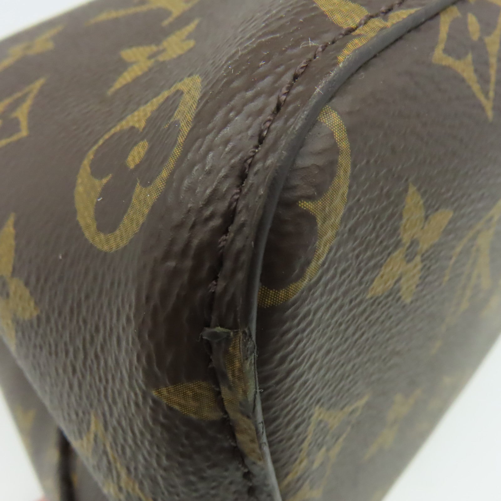 LOUIS VUITTON Monogram NeoNoe MM Shoulder Bag肩背袋啡色/粉紅色