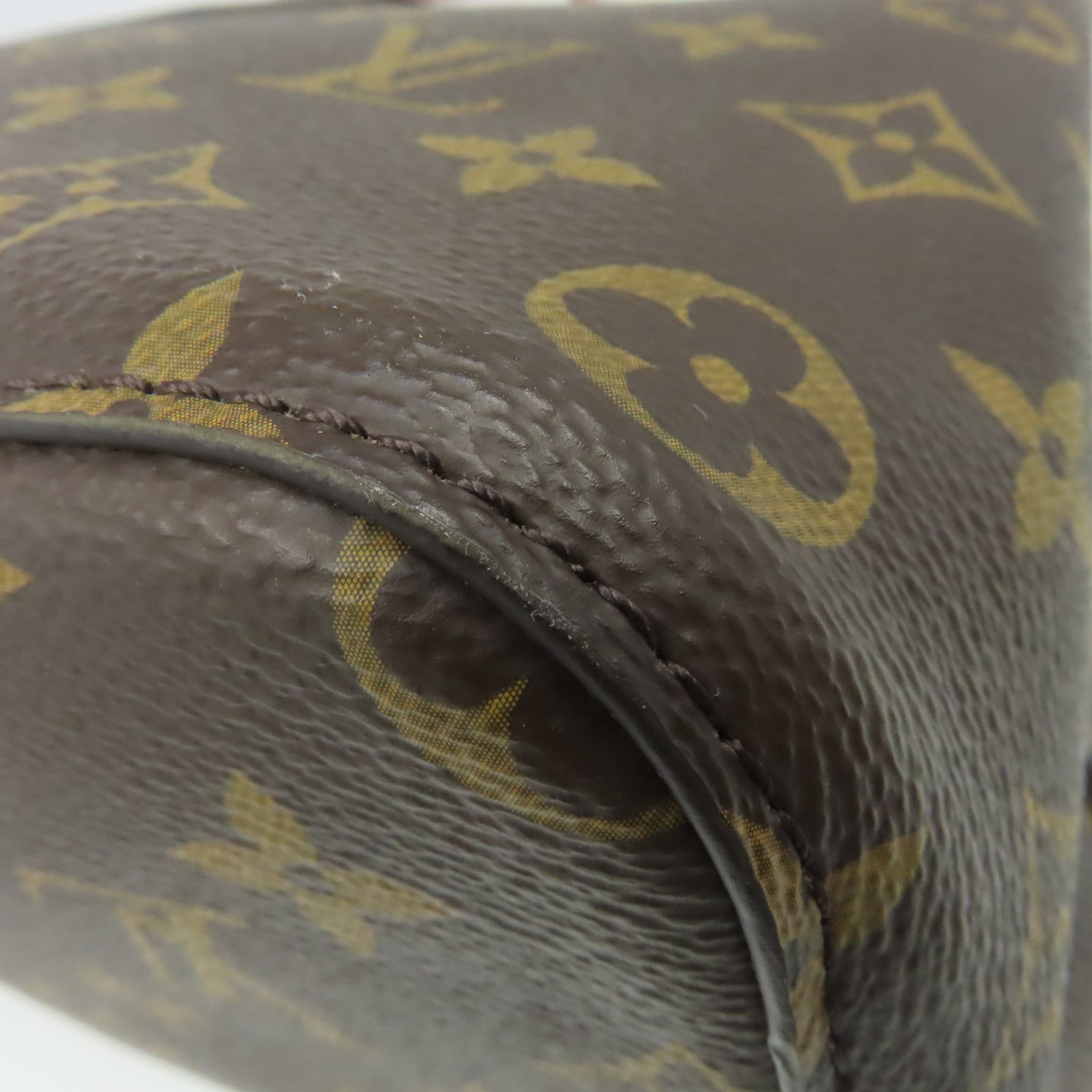 LOUIS VUITTON Monogram NeoNoe MM Shoulder Bag肩背袋啡色/粉紅色