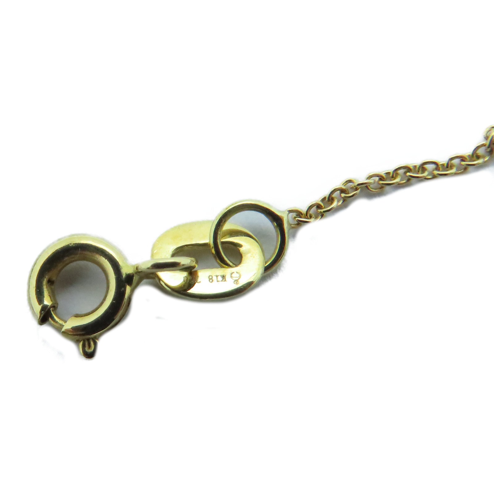 JEWELRY 【激减优惠】18K黄金Diamond Necklace 0.10ct钻石项链