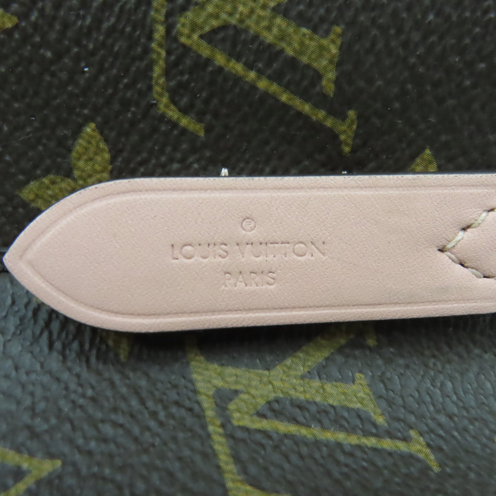 LOUIS VUITTON Monogram NeoNoe MM Shoulder Bag肩背袋啡色/粉紅色