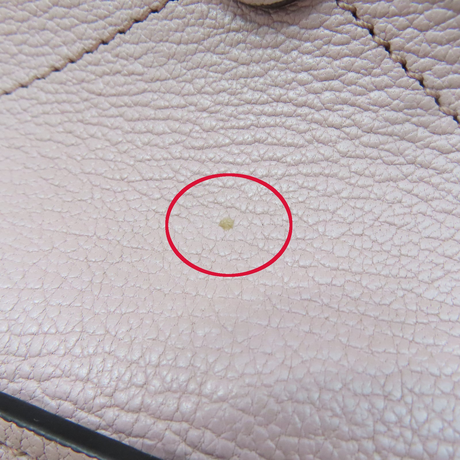 Miu Miu 牛皮皮革2 Way Shoulder金扣手挽肩背兩用袋粉紅色