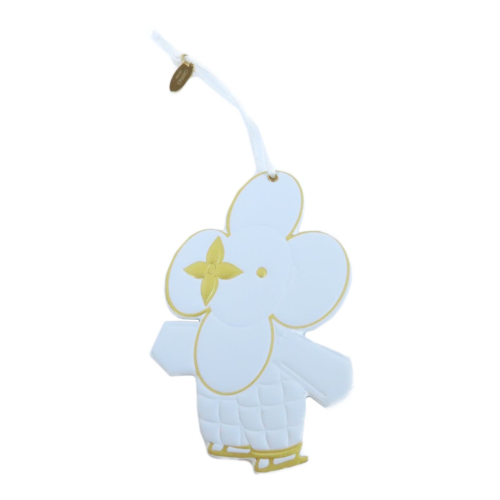 LOUIS VUITTON Monogram Vivienne Holiday Charm掛飾白色