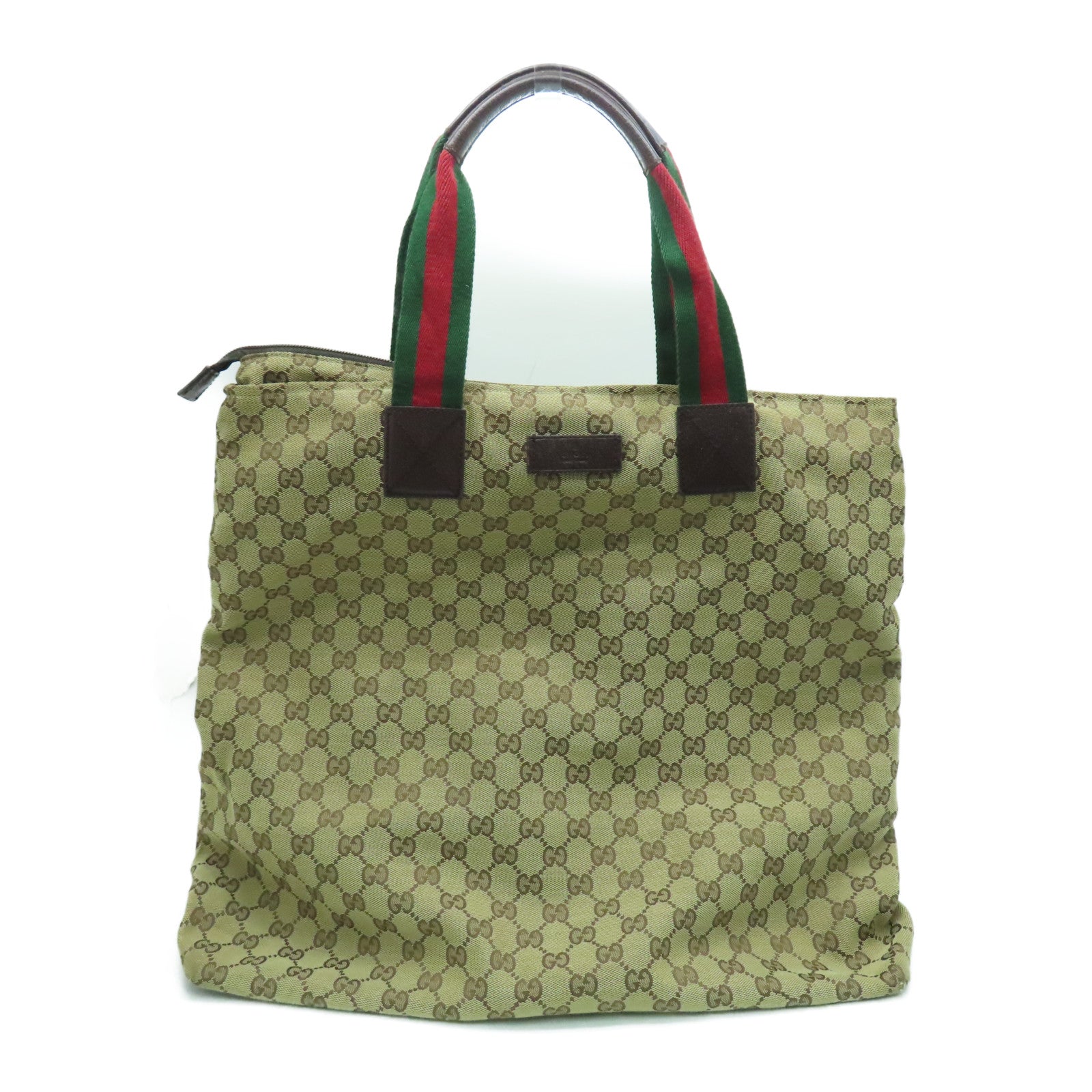 GUCCI 帆布Tote Bag手挽袋啡色