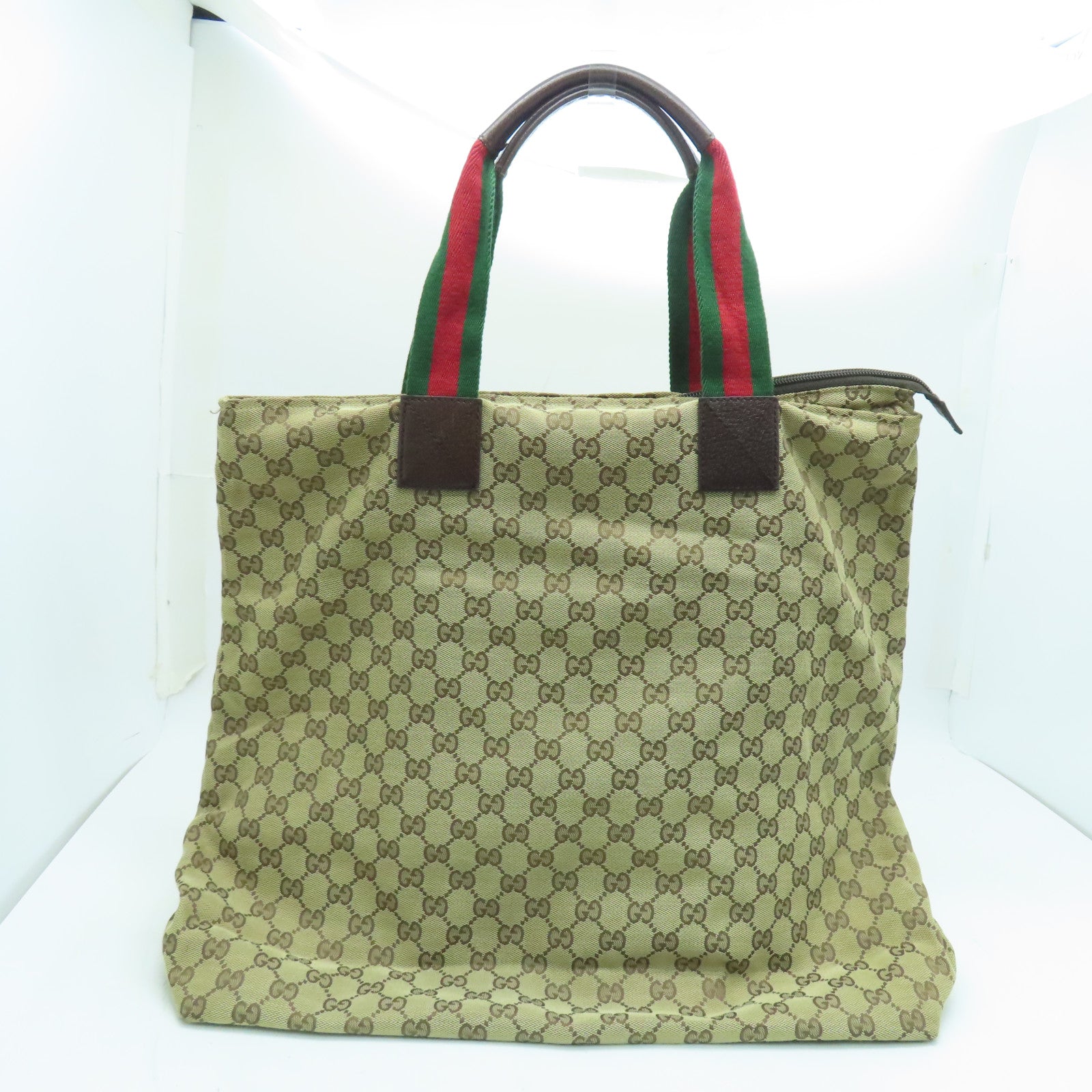 GUCCI 帆布Tote Bag手挽袋啡色