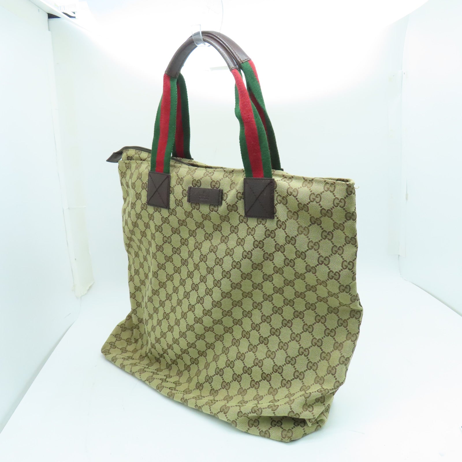 GUCCI 帆布Tote Bag手挽袋啡色