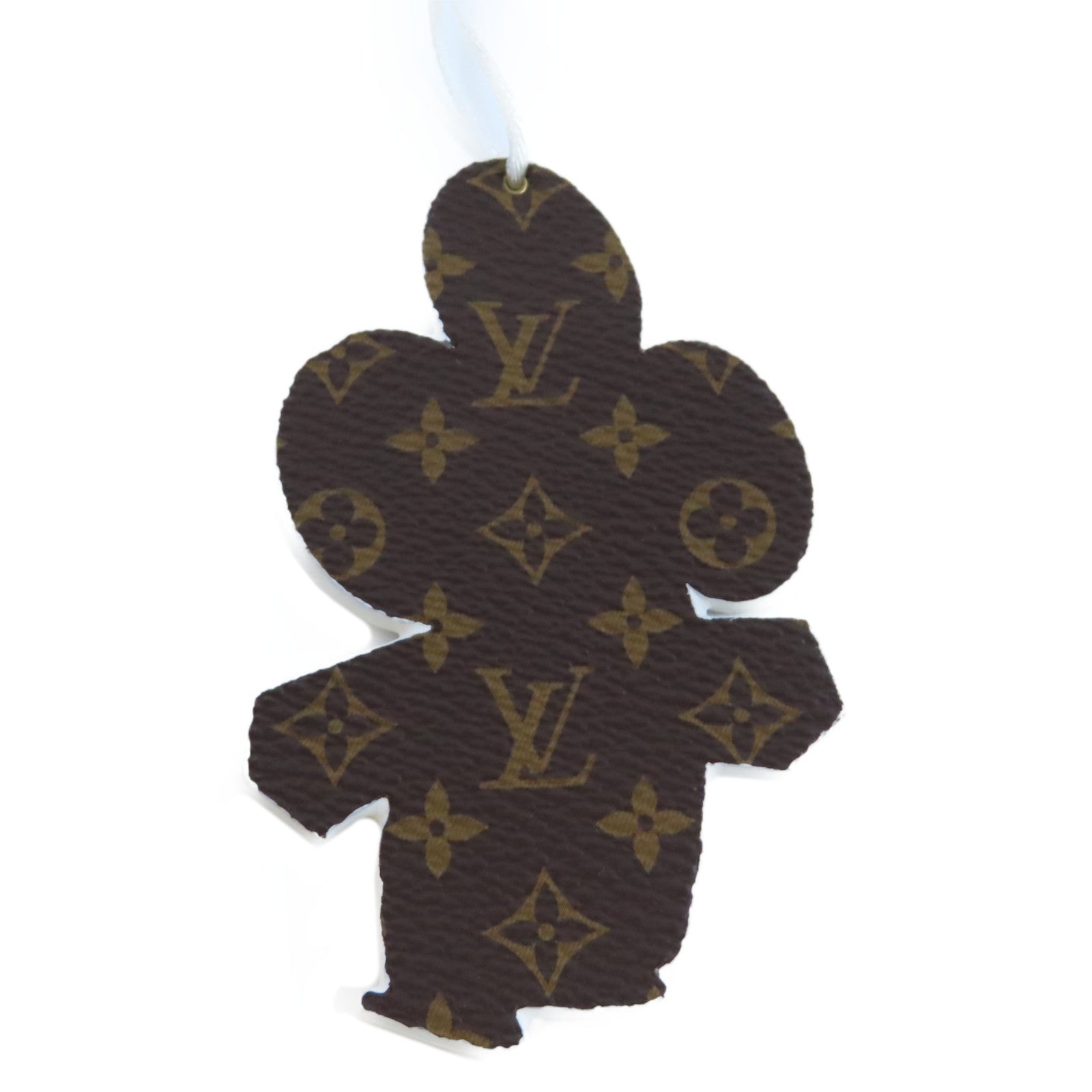 LOUIS VUITTON Monogram Vivienne Holiday Charm掛飾白色