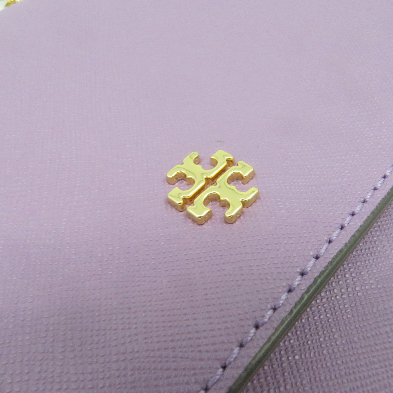 Tory Burch 牛皮皮革Shoulder Bag链带肩背袋浅紫色
