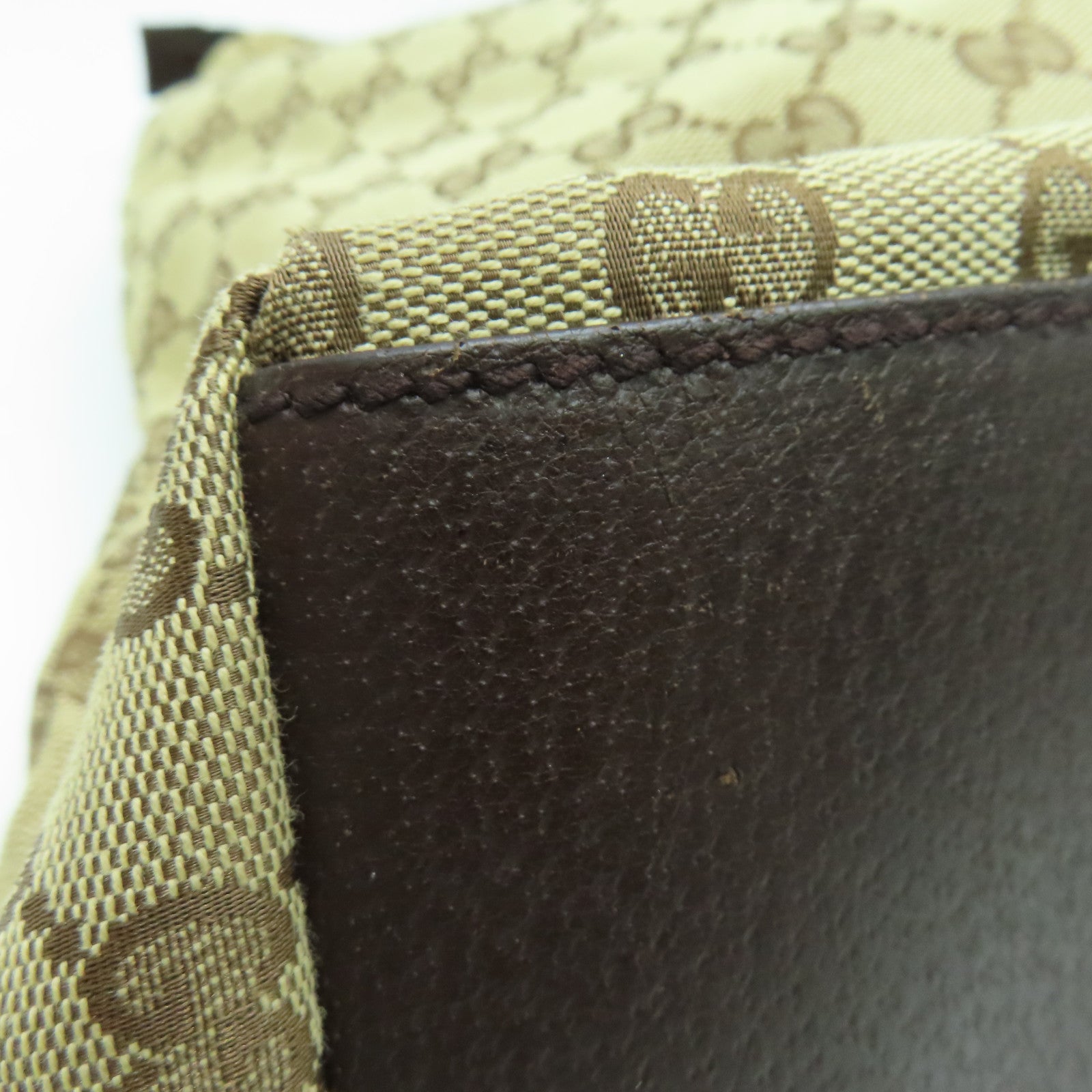 GUCCI 帆布Tote Bag手挽袋啡色
