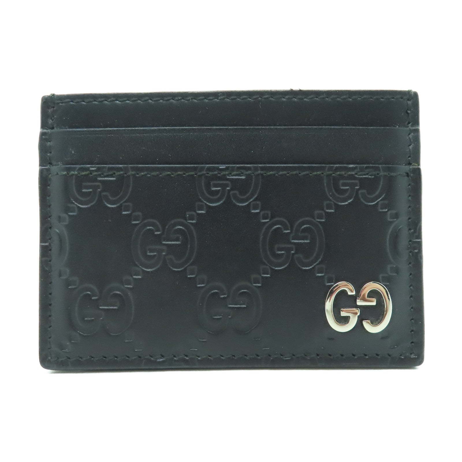 GUCCI 牛皮皮革Card Case卡片套黑色