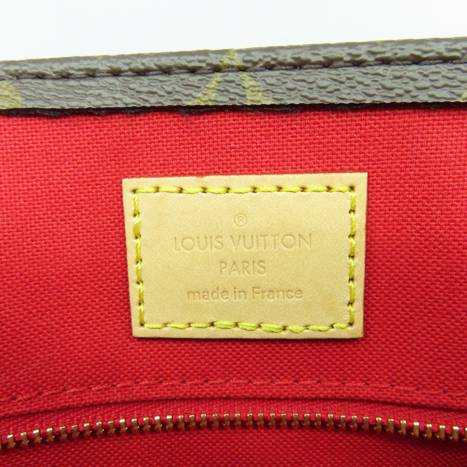 LOUIS VUITTON Monogram Sac Plat BB金扣手挽肩背兩用袋啡色