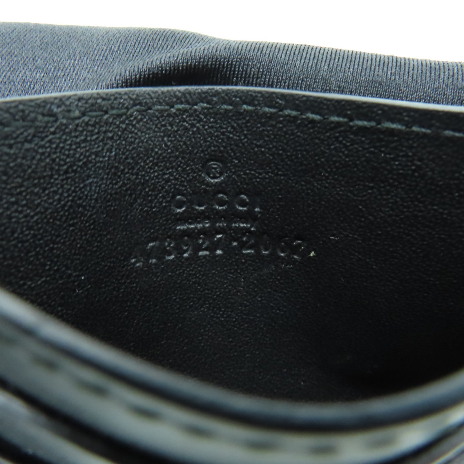 GUCCI 牛皮皮革Card Case卡片套黑色