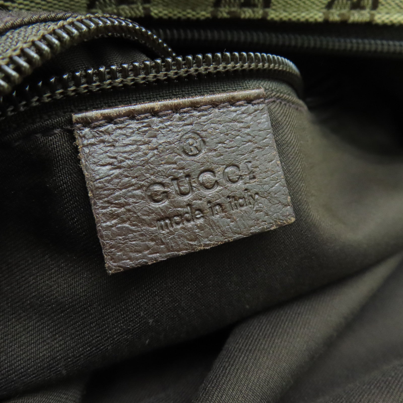 GUCCI 帆布Tote Bag手挽袋啡色