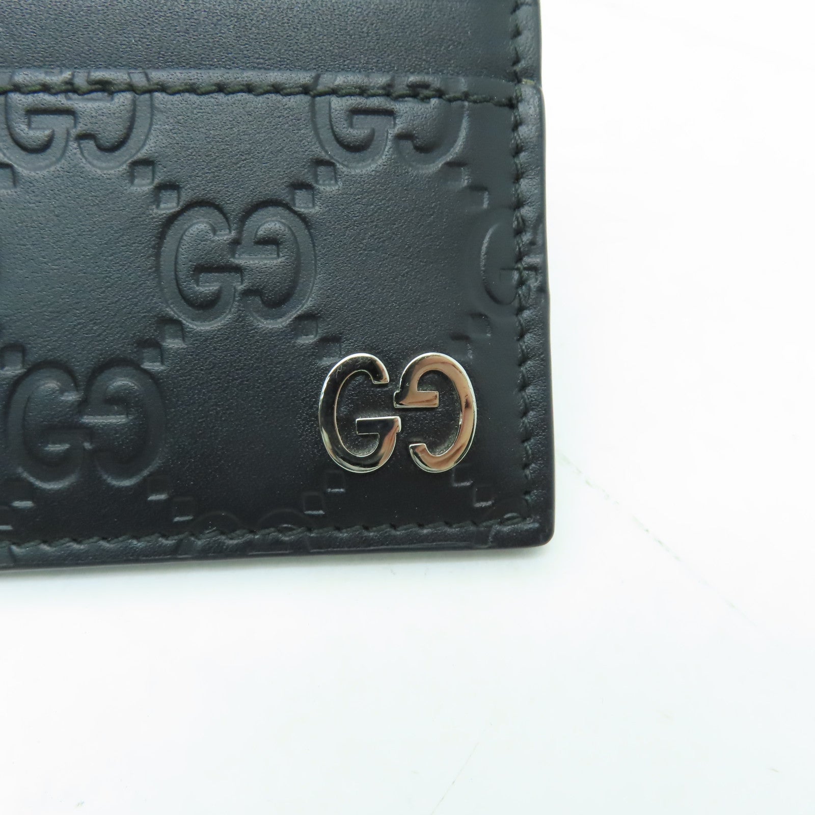GUCCI 牛皮皮革Card Case卡片套黑色