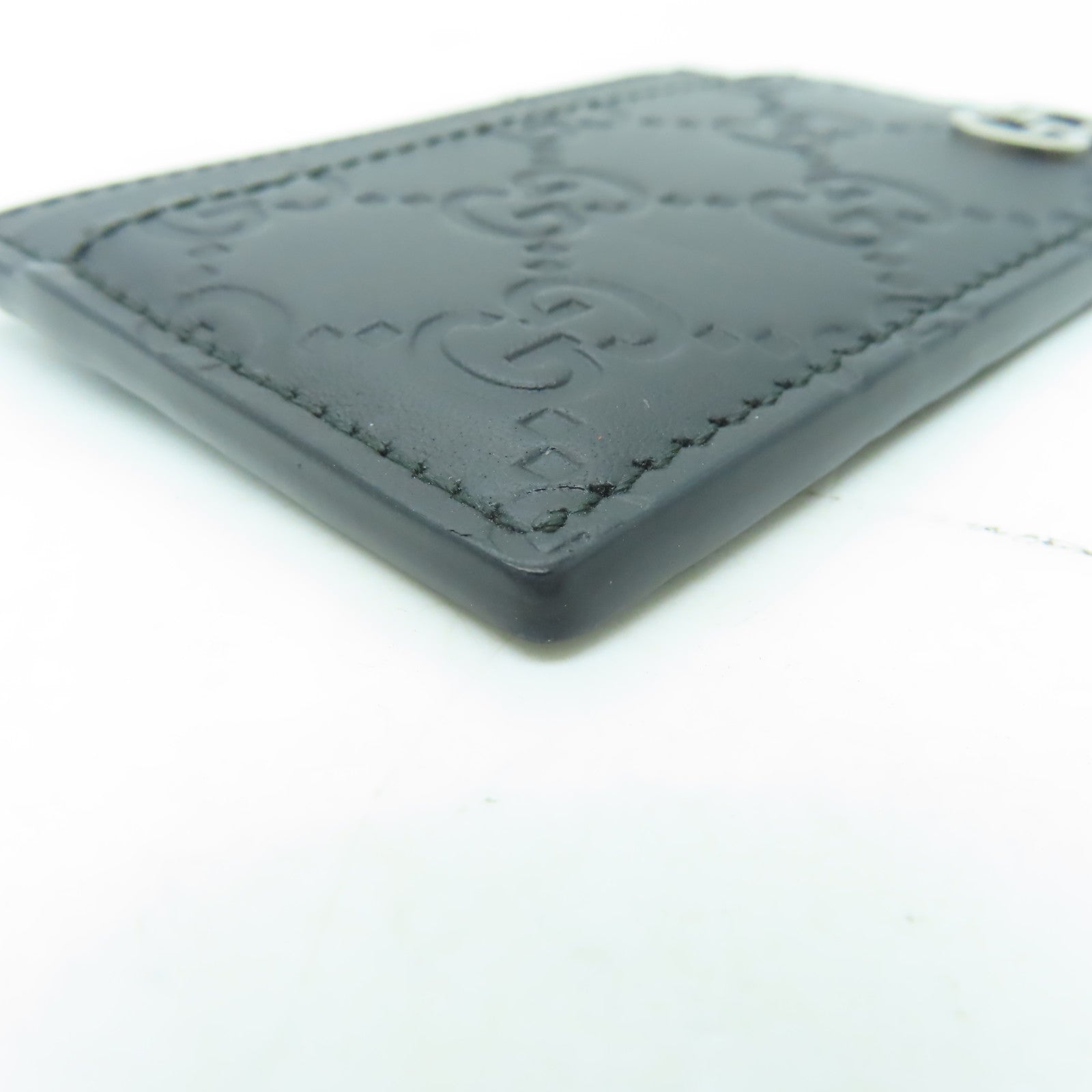 GUCCI 牛皮皮革Card Case卡片套黑色