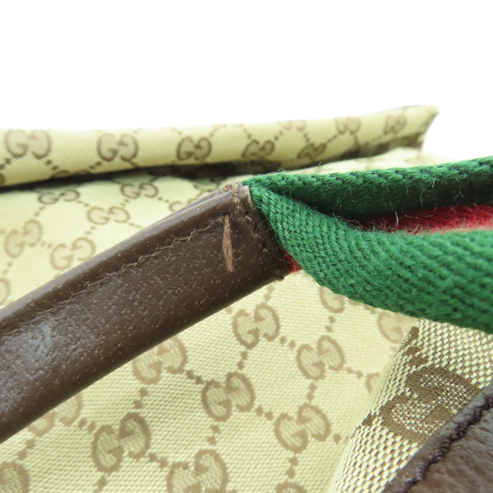 GUCCI 帆布Tote Bag手挽袋啡色