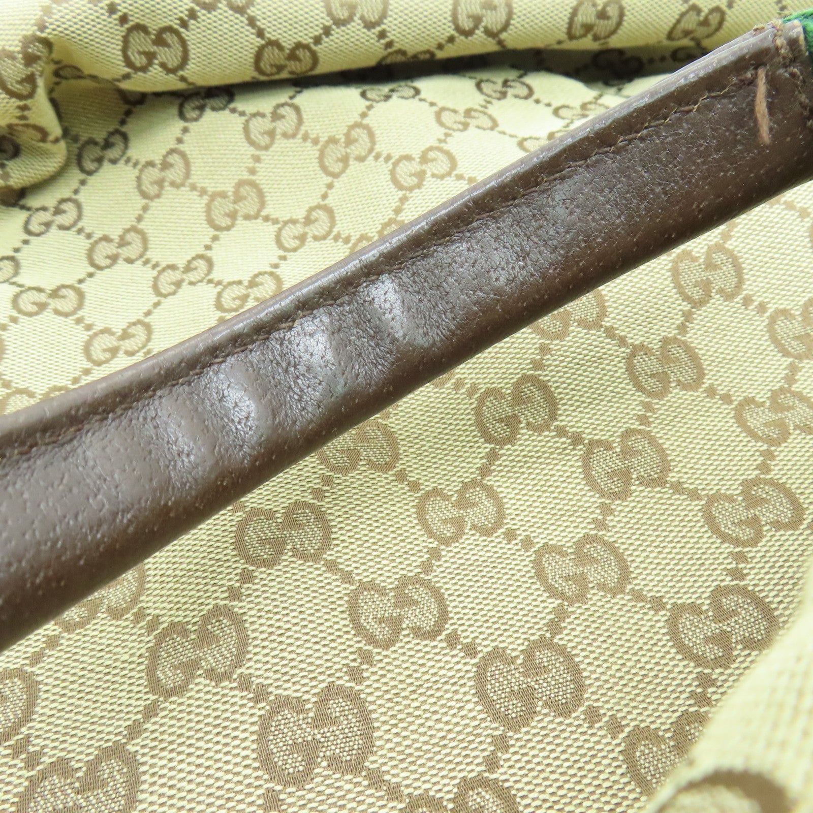 GUCCI 帆布Tote Bag手挽袋啡色