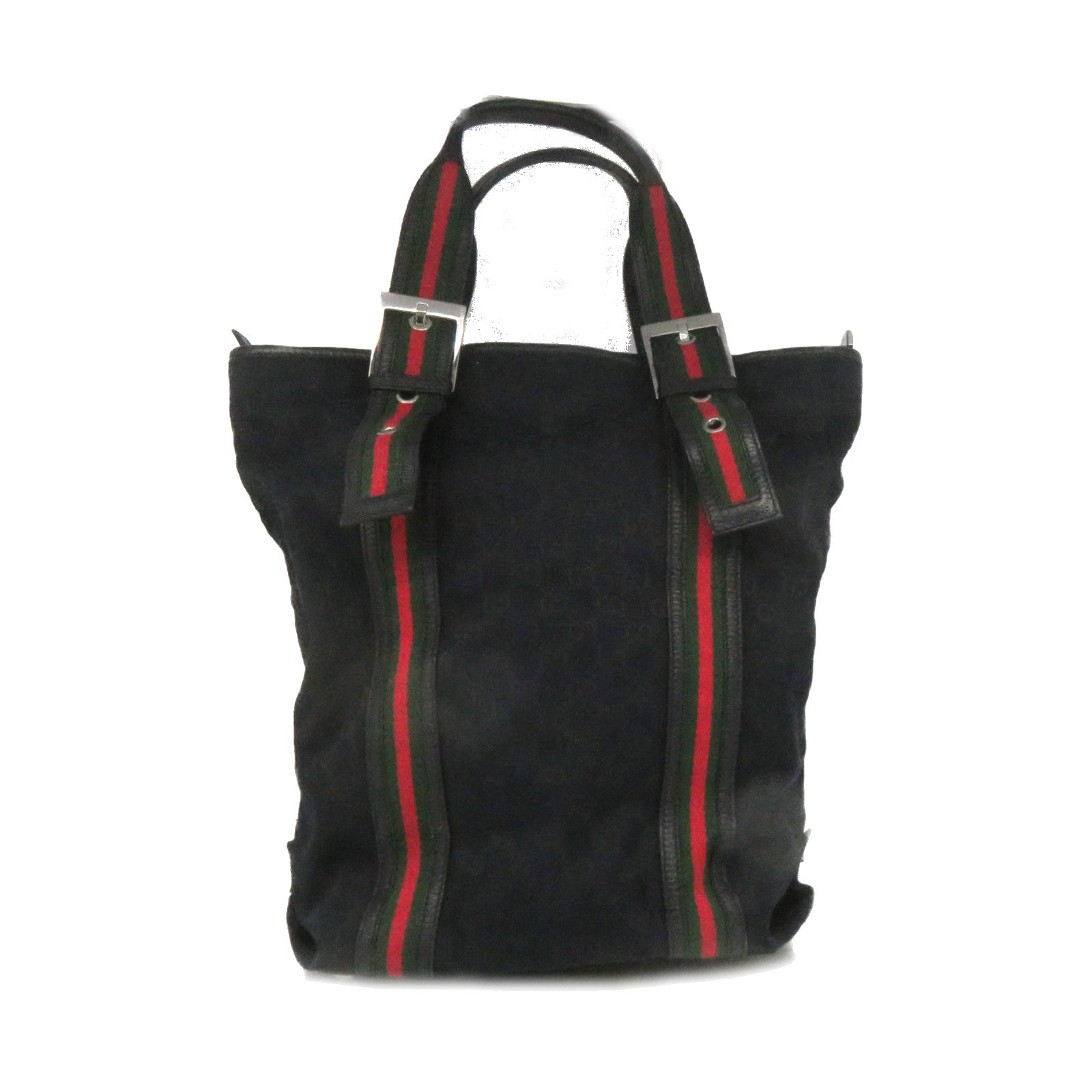 GUCCI GG帆布Tote Bag黑色