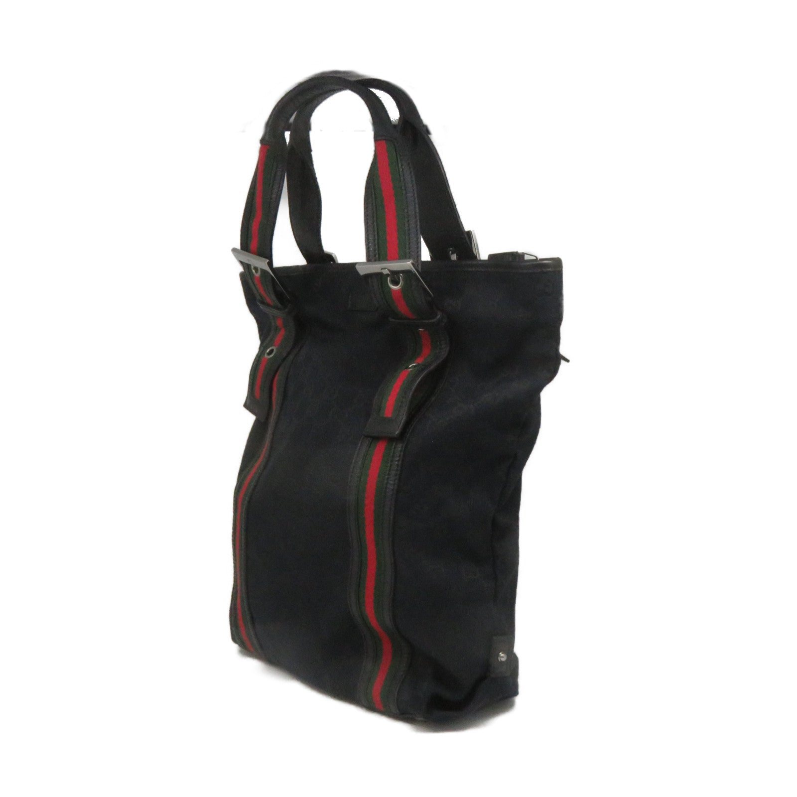 GUCCI GG帆布Tote Bag黑色