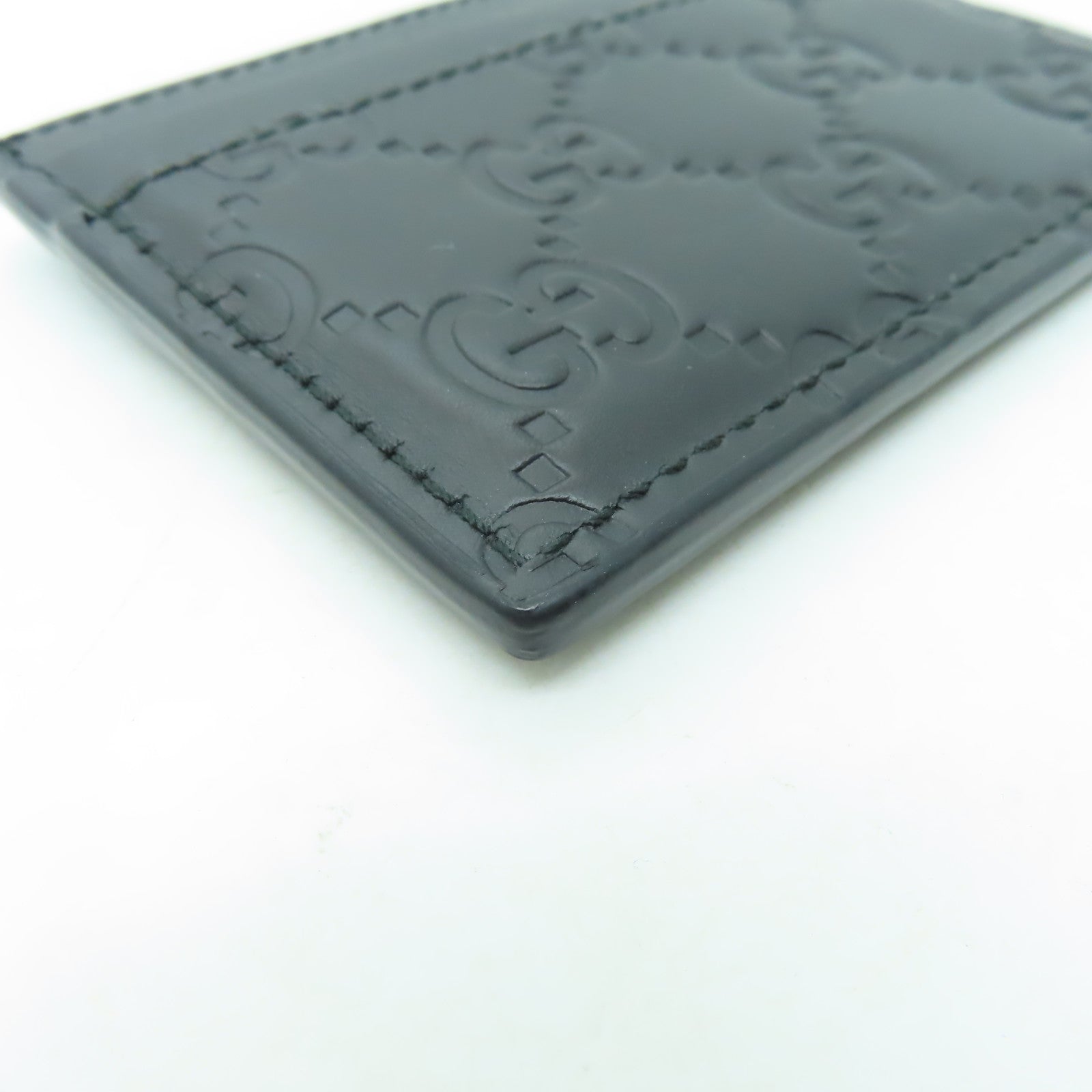 GUCCI 牛皮皮革Card Case卡片套黑色