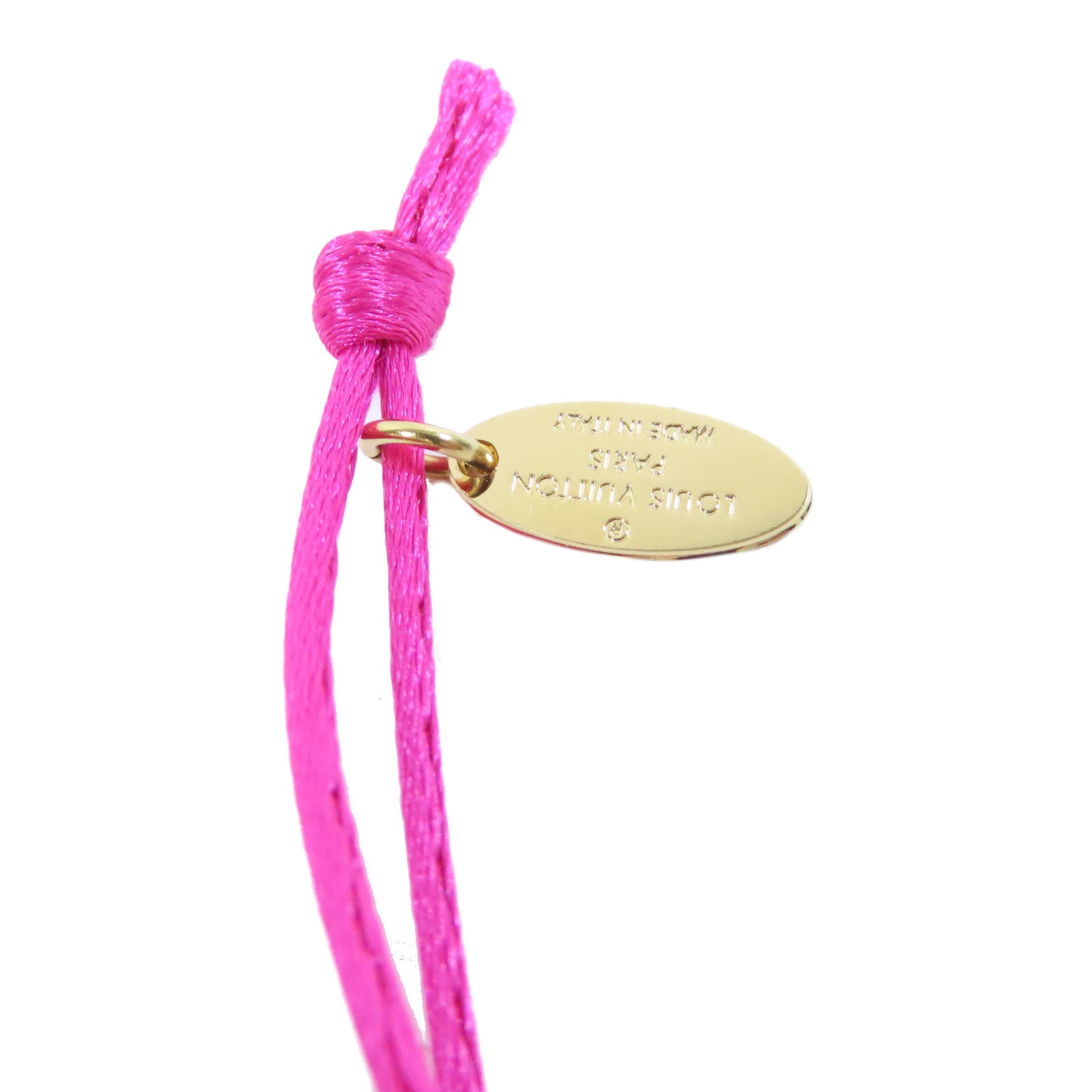 LOUIS VUITTON Monogram Vivienne Holiday Charm掛飾粉紅色