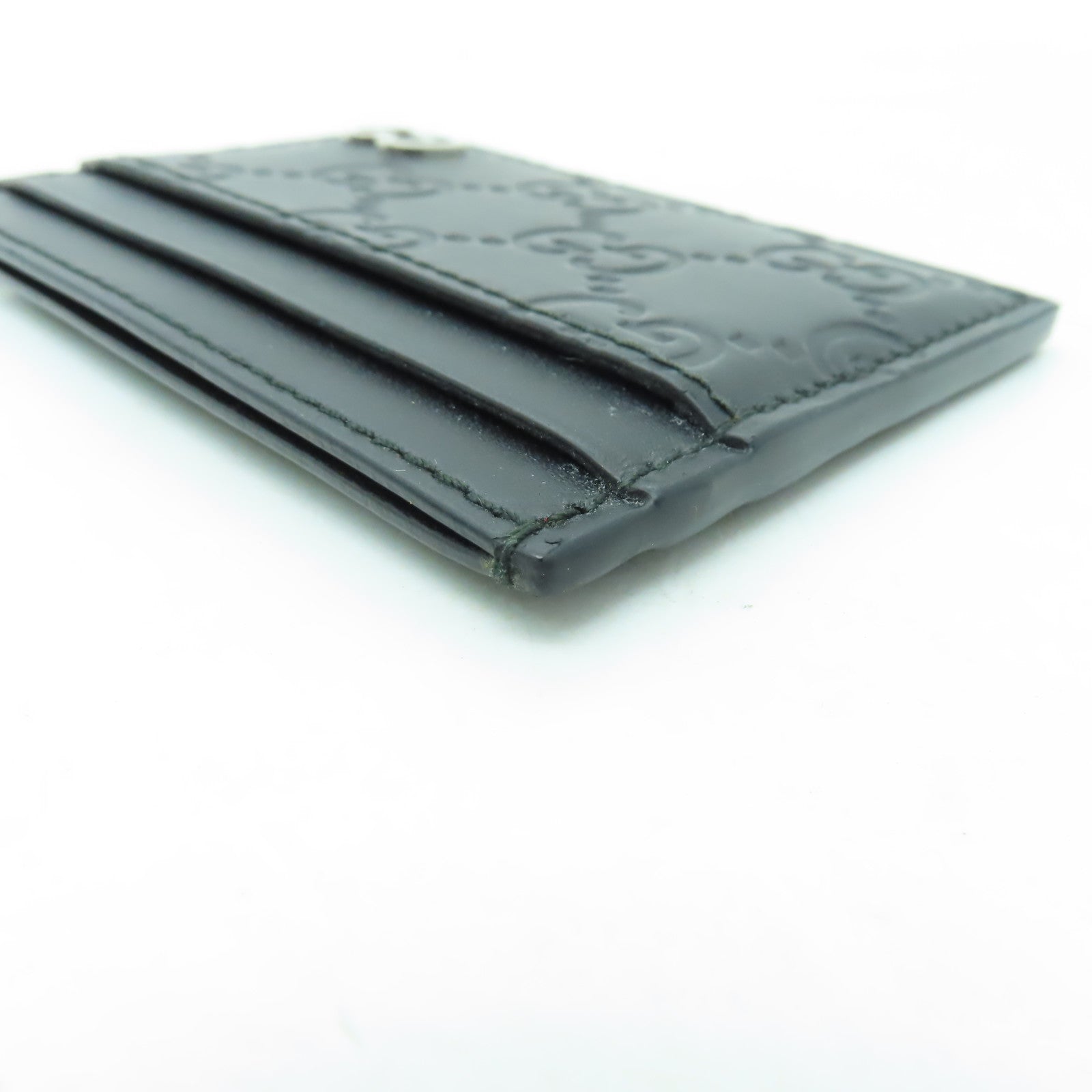 GUCCI 牛皮皮革Card Case卡片套黑色