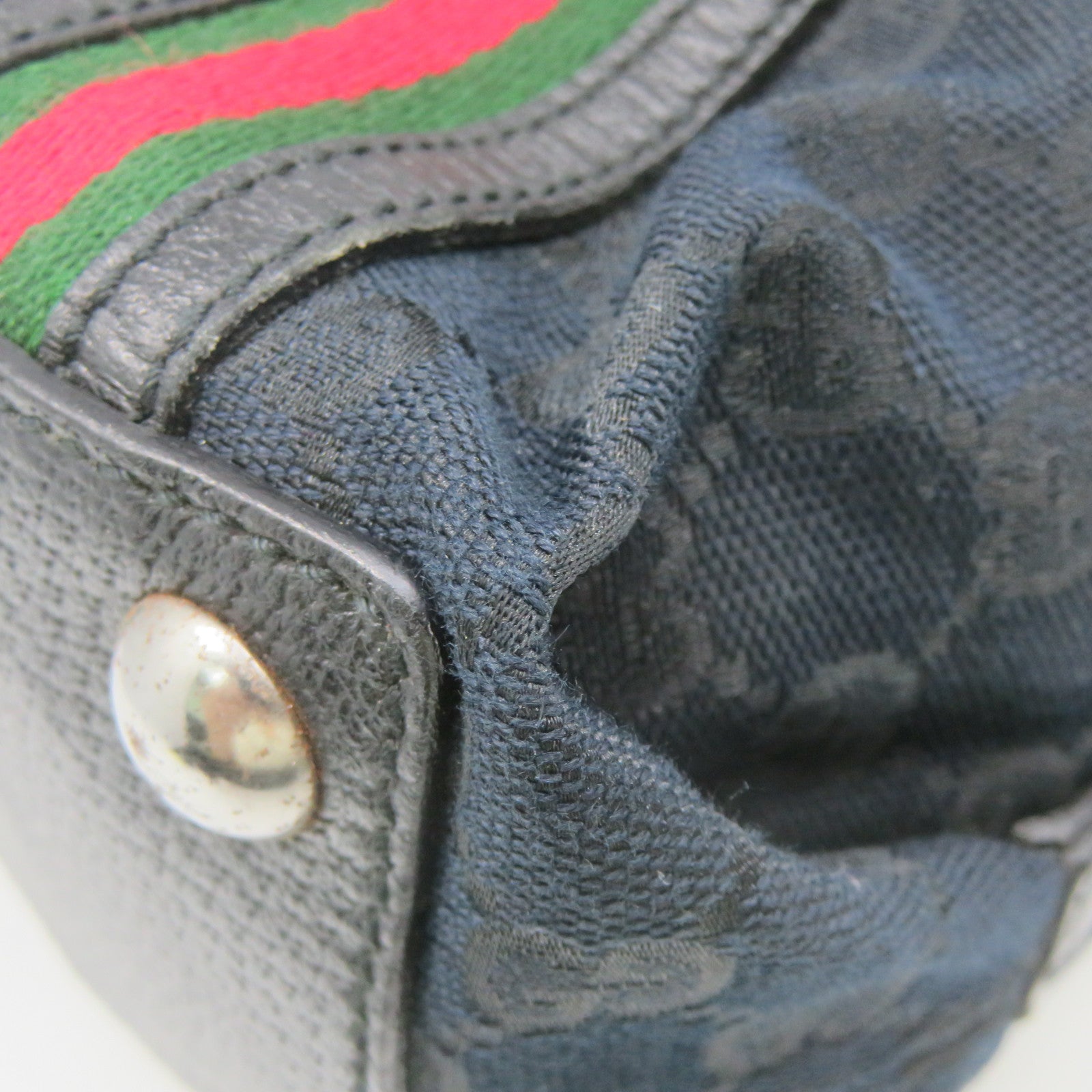 GUCCI GG帆布Tote Bag黑色