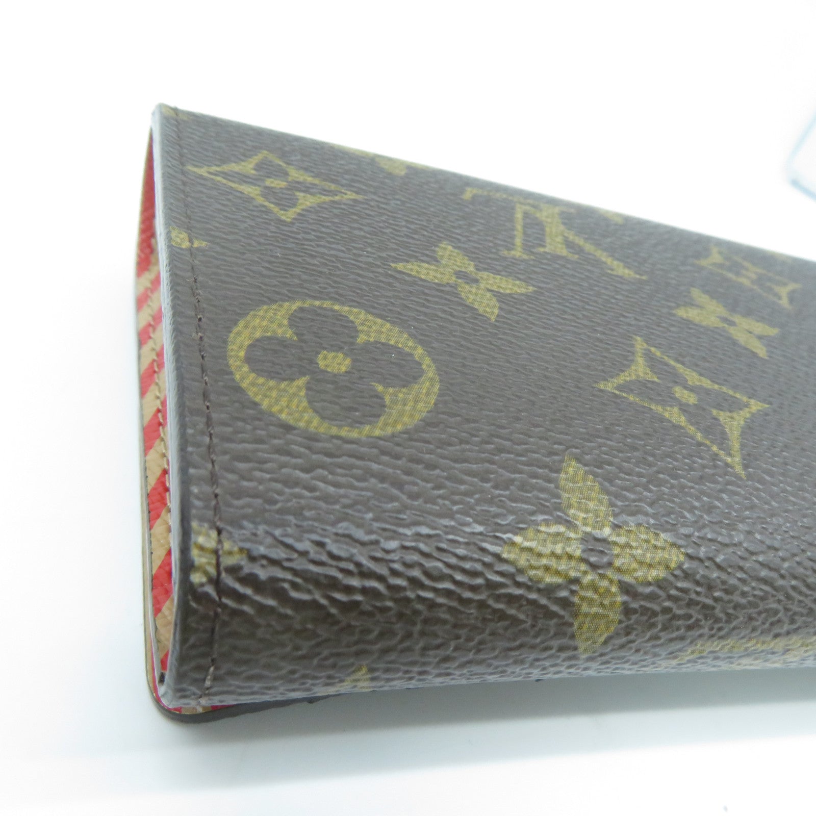 LOUIS VUITTON Monogram Portefeuille Sarah Trunk Long Wallet金扣長錢包啡色