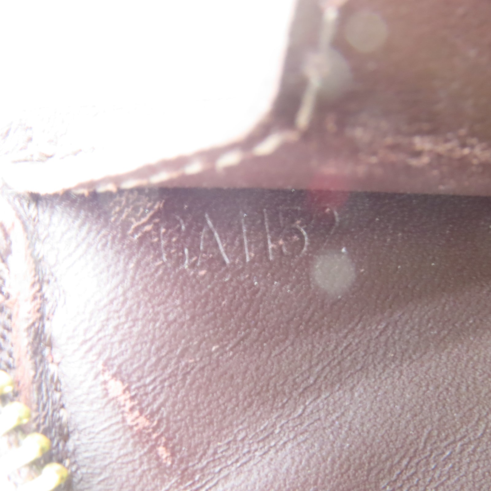 LOUIS VUITTON Monogram Vernis Pochette Cles Key Coin Case金扣鎖匙零錢包啡色
