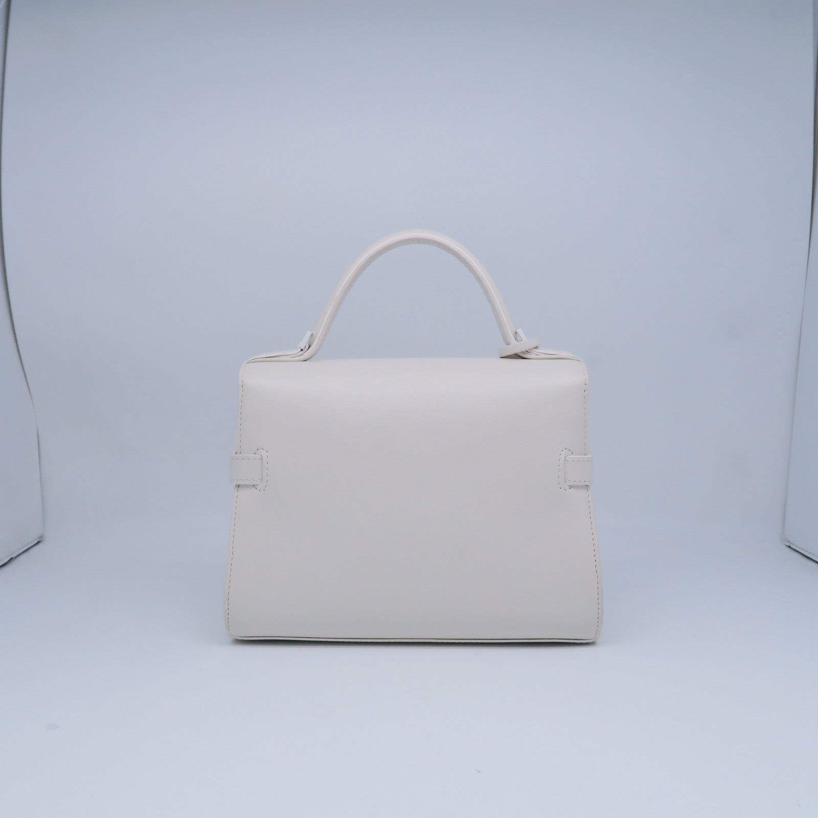 Delvaux 牛皮皮革2 Way Shoulder手挽肩背兩用袋白色