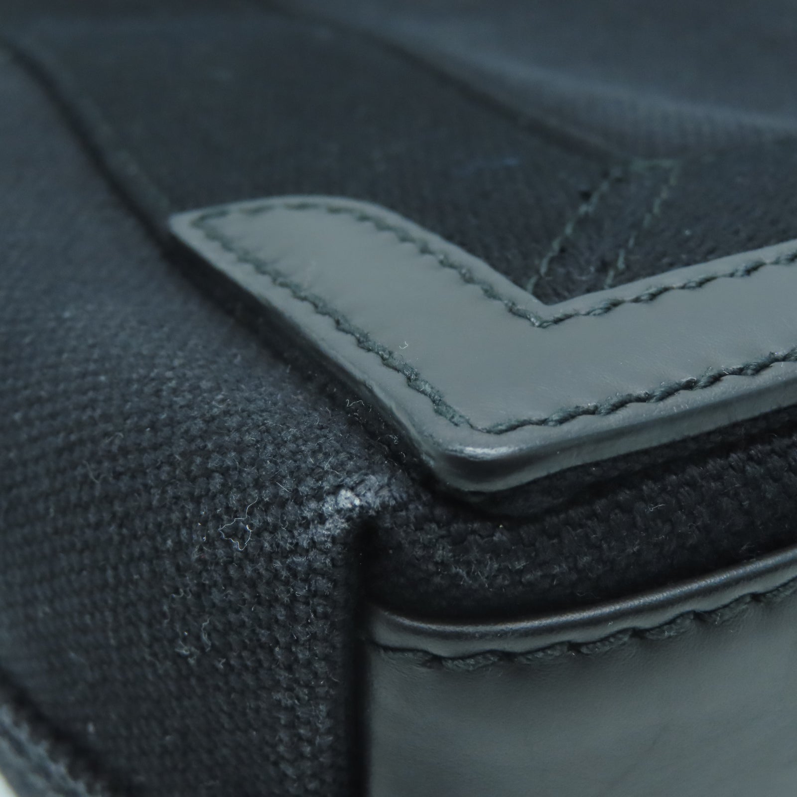 BALENCIAGA 帆布Navy Cabas XS銀扣手挽肩背兩用袋黑色