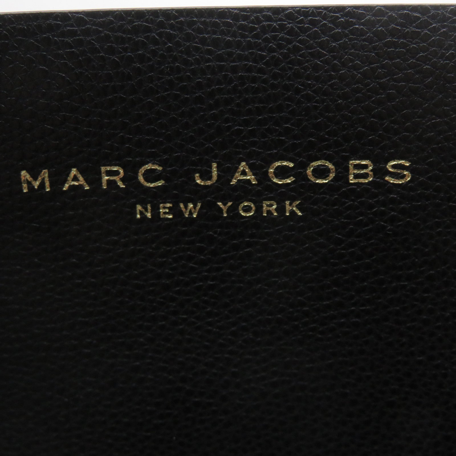 MARC JACOBS 牛皮皮革Tote Bag肩背袋黑色