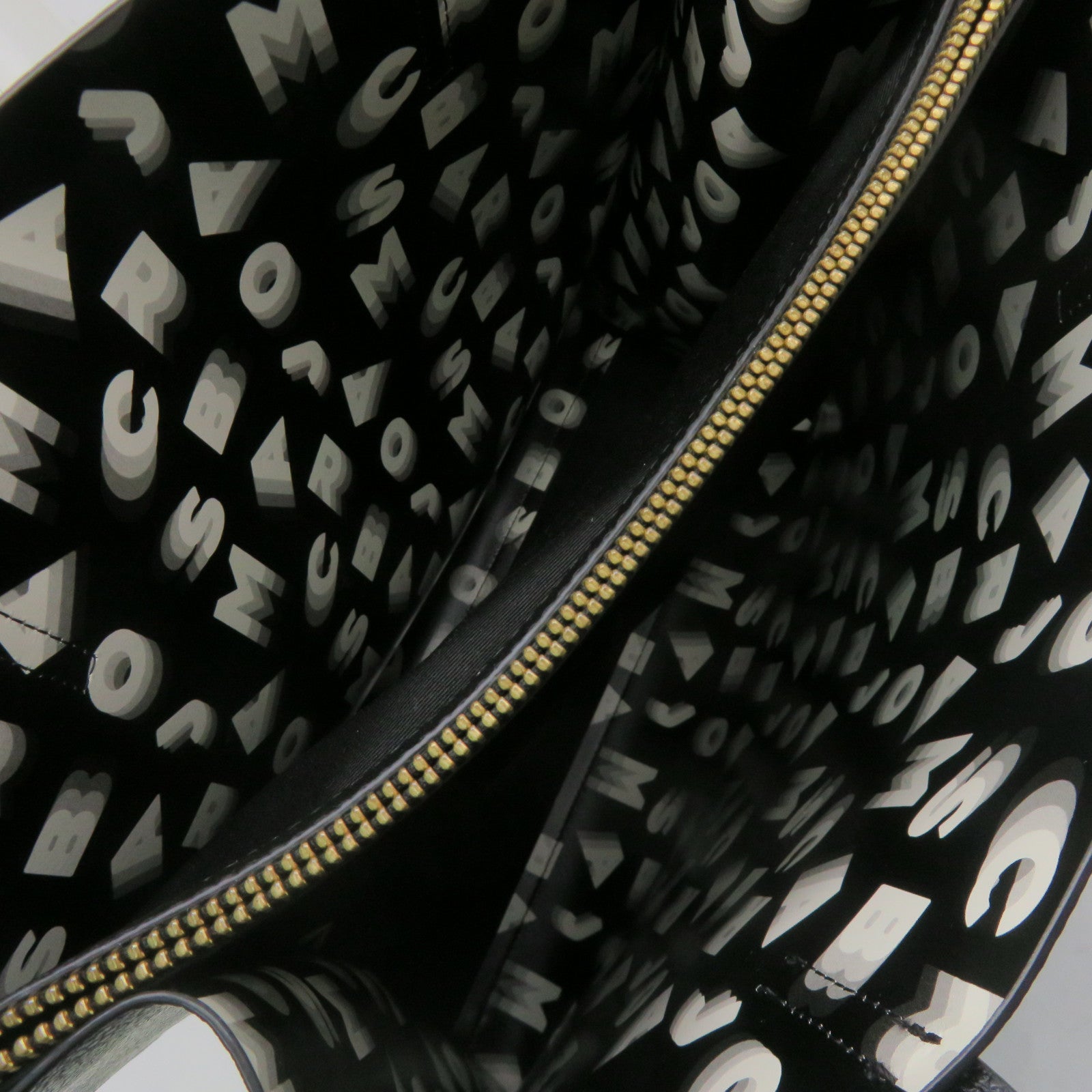 MARC JACOBS 牛皮皮革Tote Bag肩背袋黑色