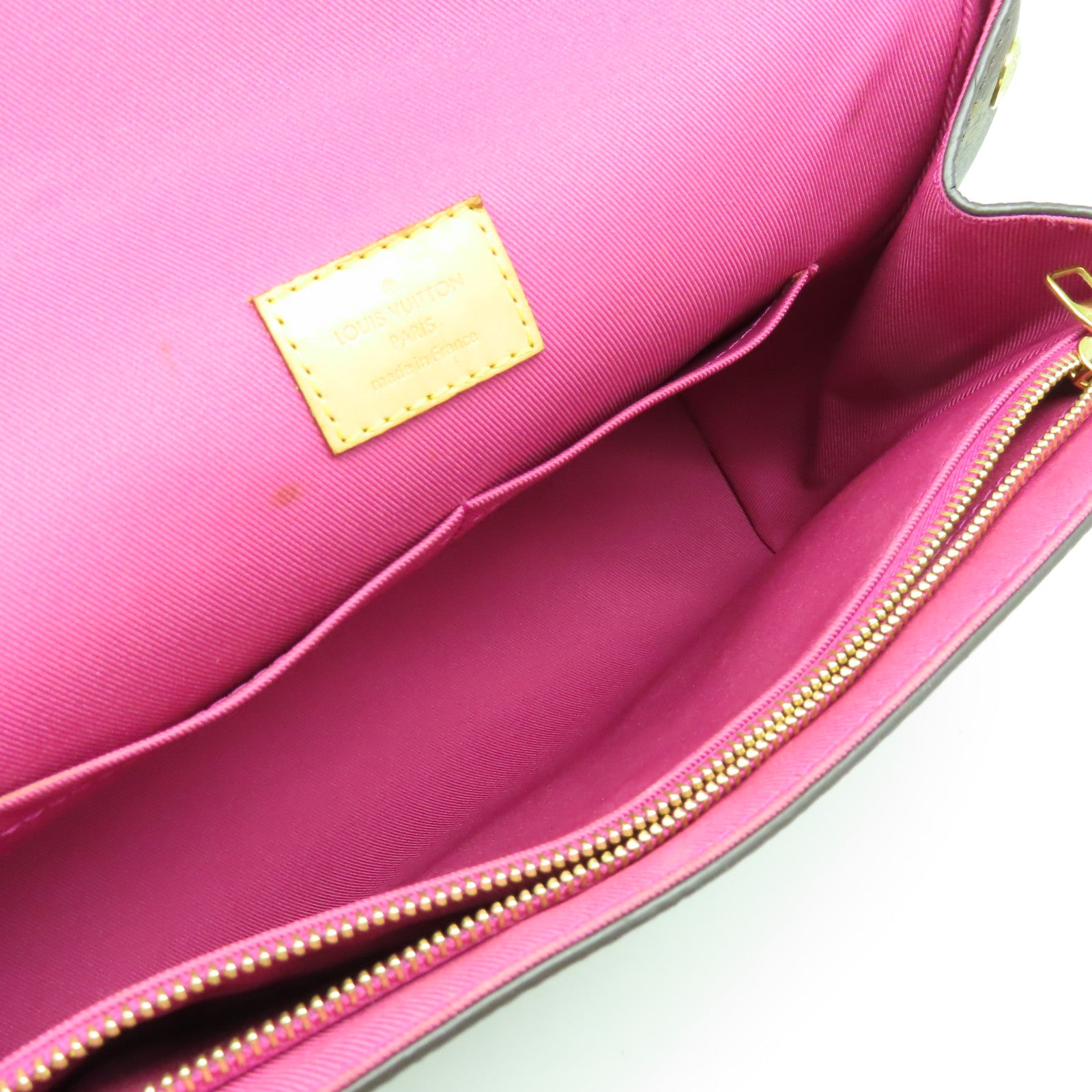 LOUIS VUITTON Monogram Cluny BB金扣手挽肩背兩用袋啡色
