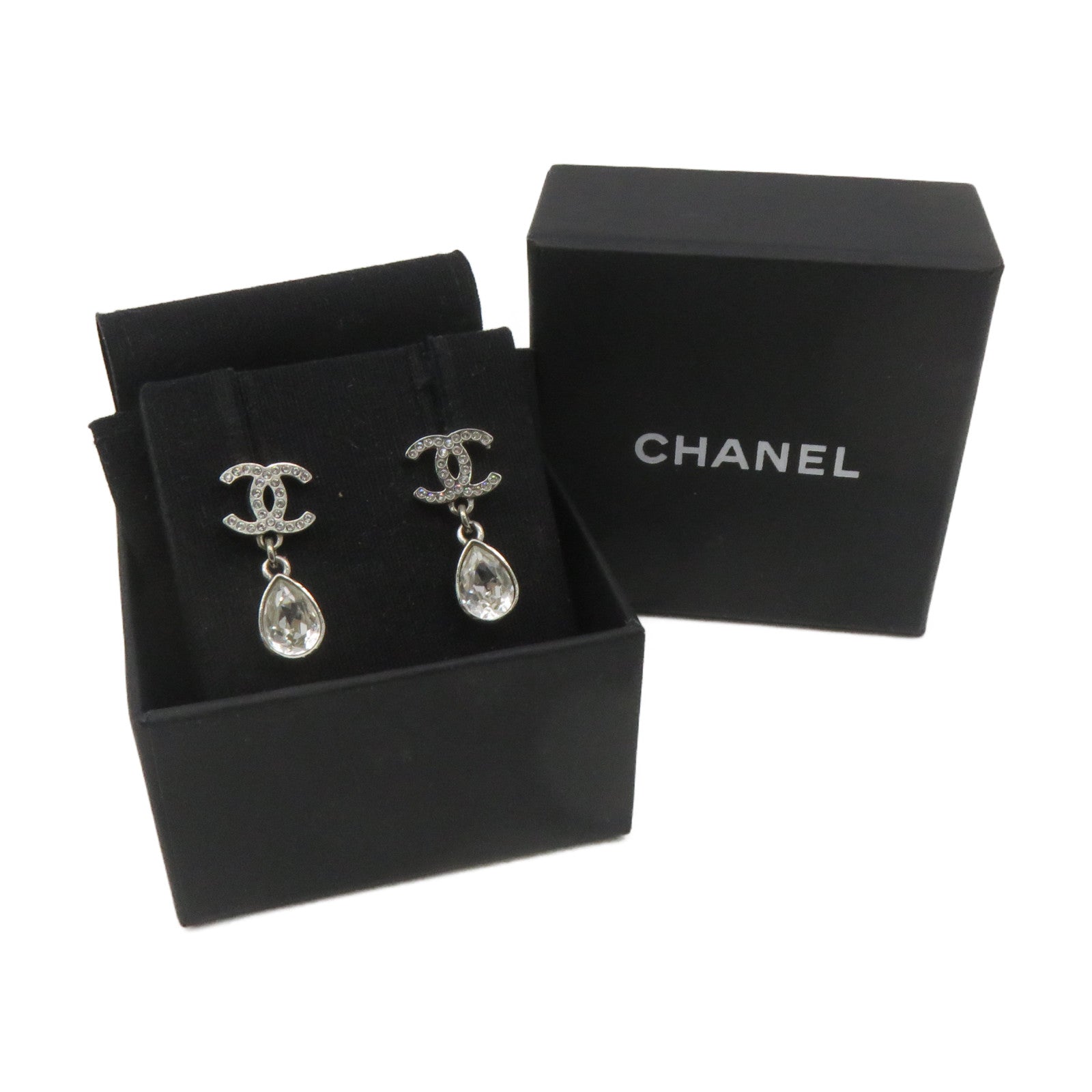 CHANEL 金屬CC Earrings耳環