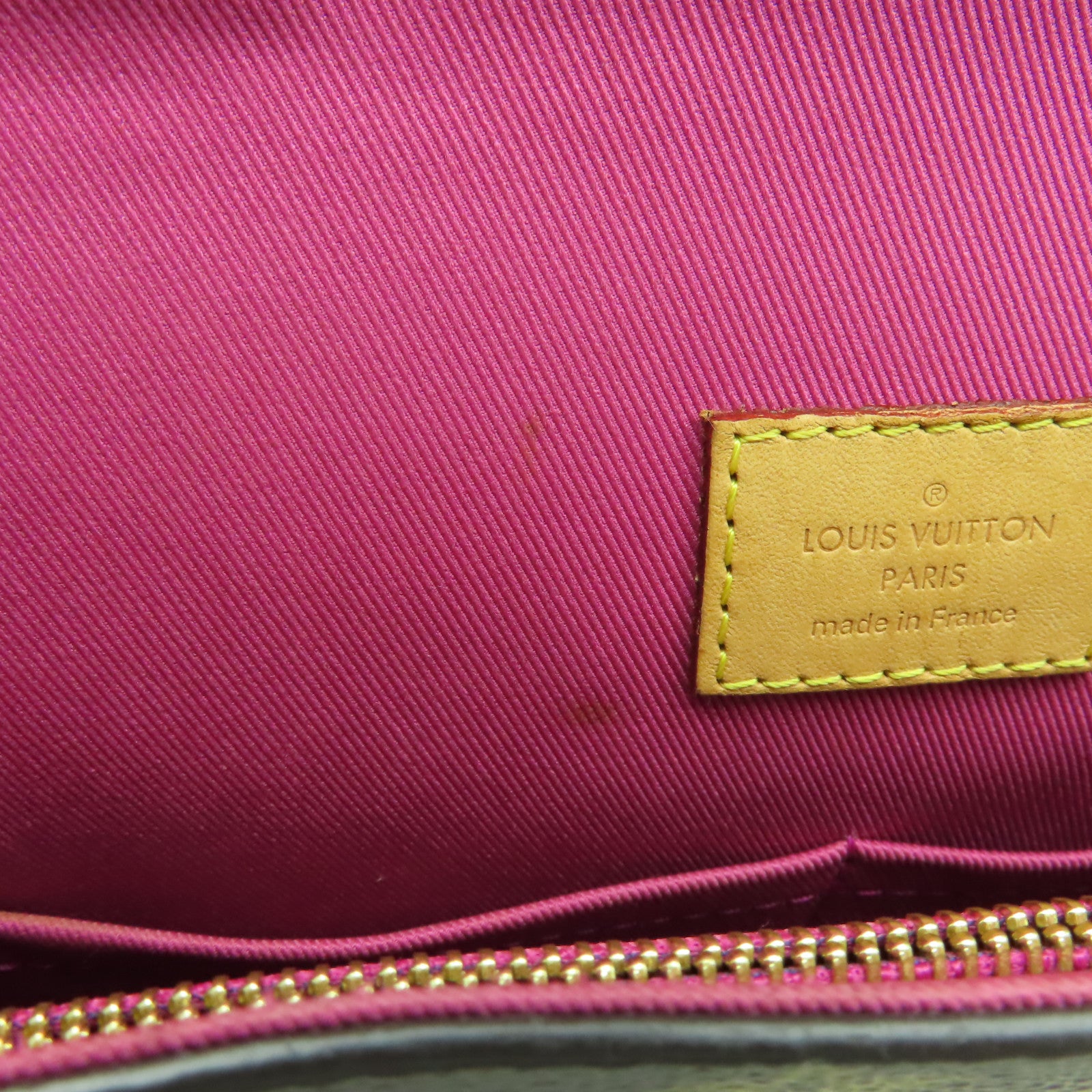 LOUIS VUITTON Monogram Cluny BB金扣手挽肩背兩用袋啡色