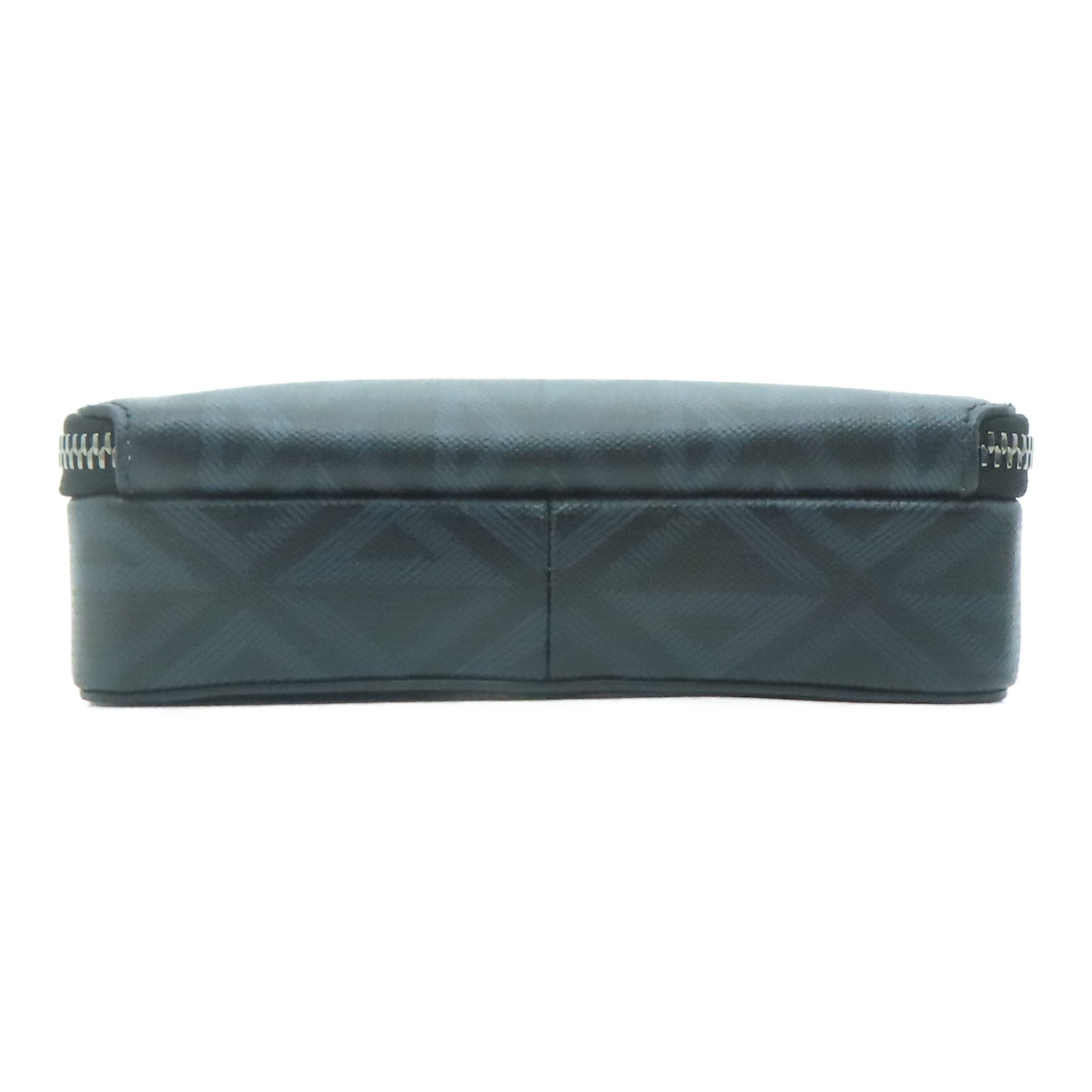 Dior 塗層帆布Pouch Shoulder銀扣肩背袋黑色