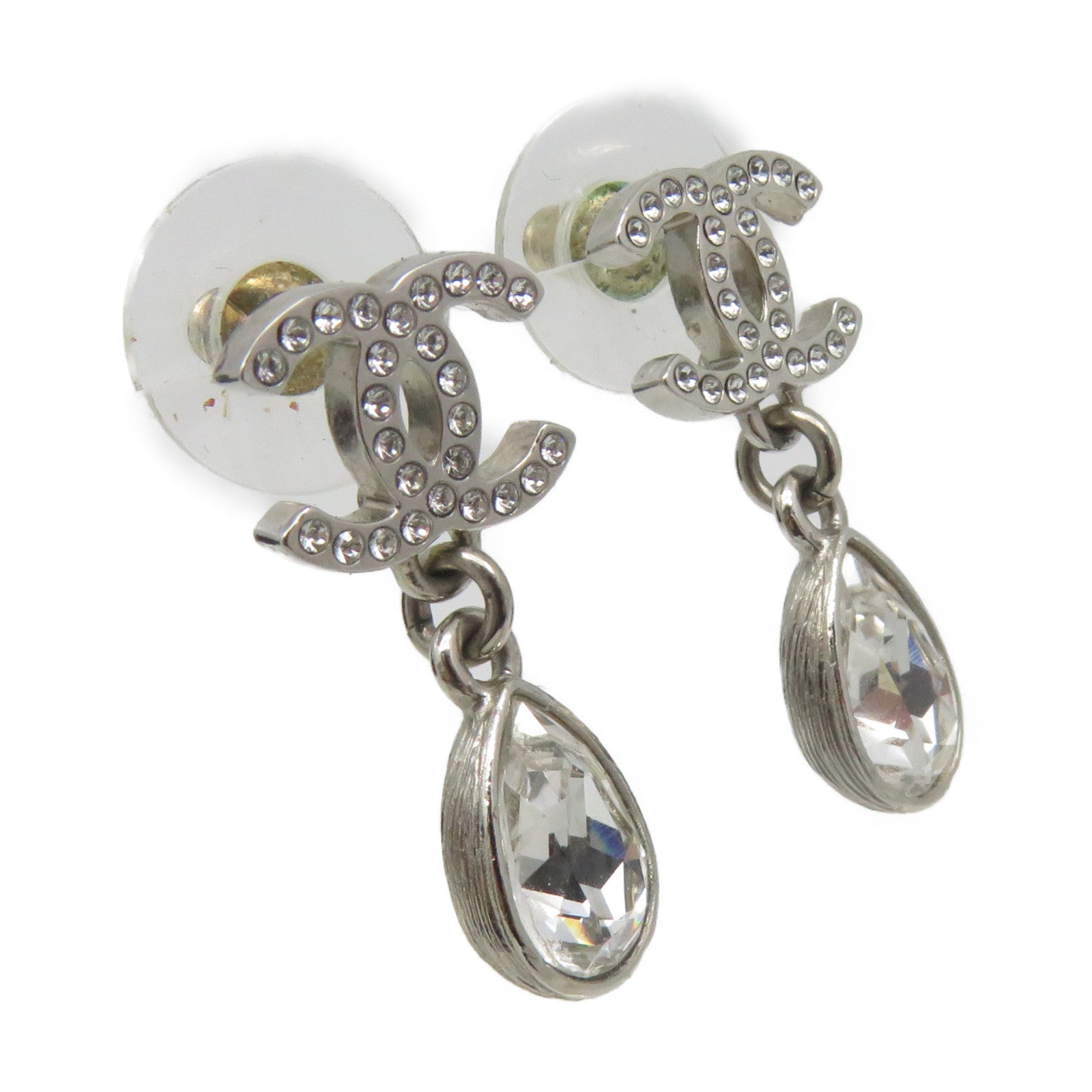 CHANEL 金屬CC Earrings耳環