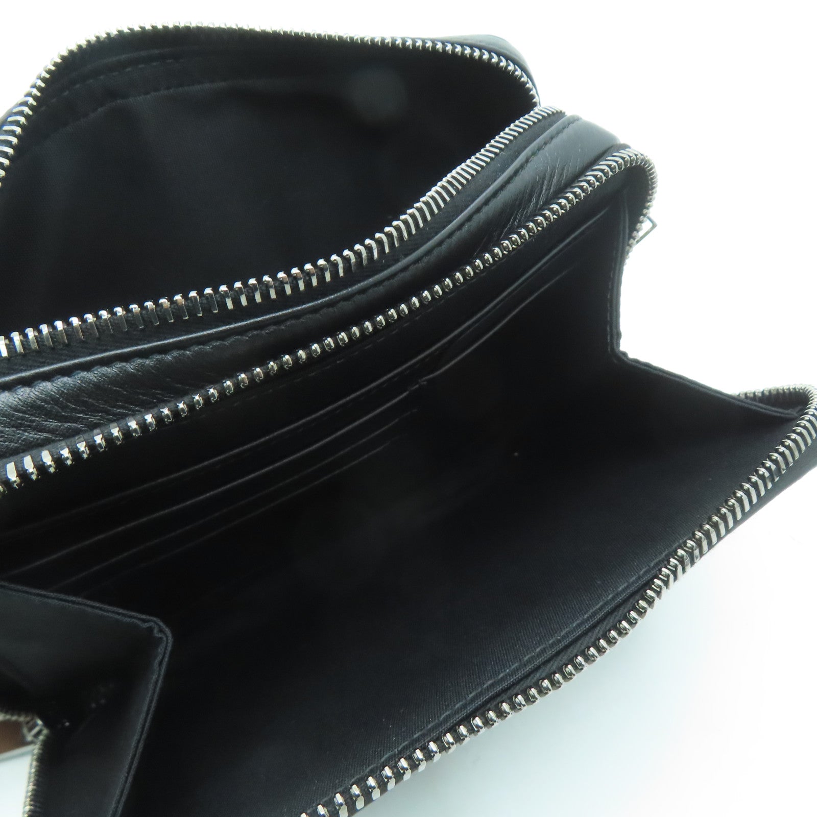 Dior 塗層帆布Pouch Shoulder銀扣肩背袋黑色