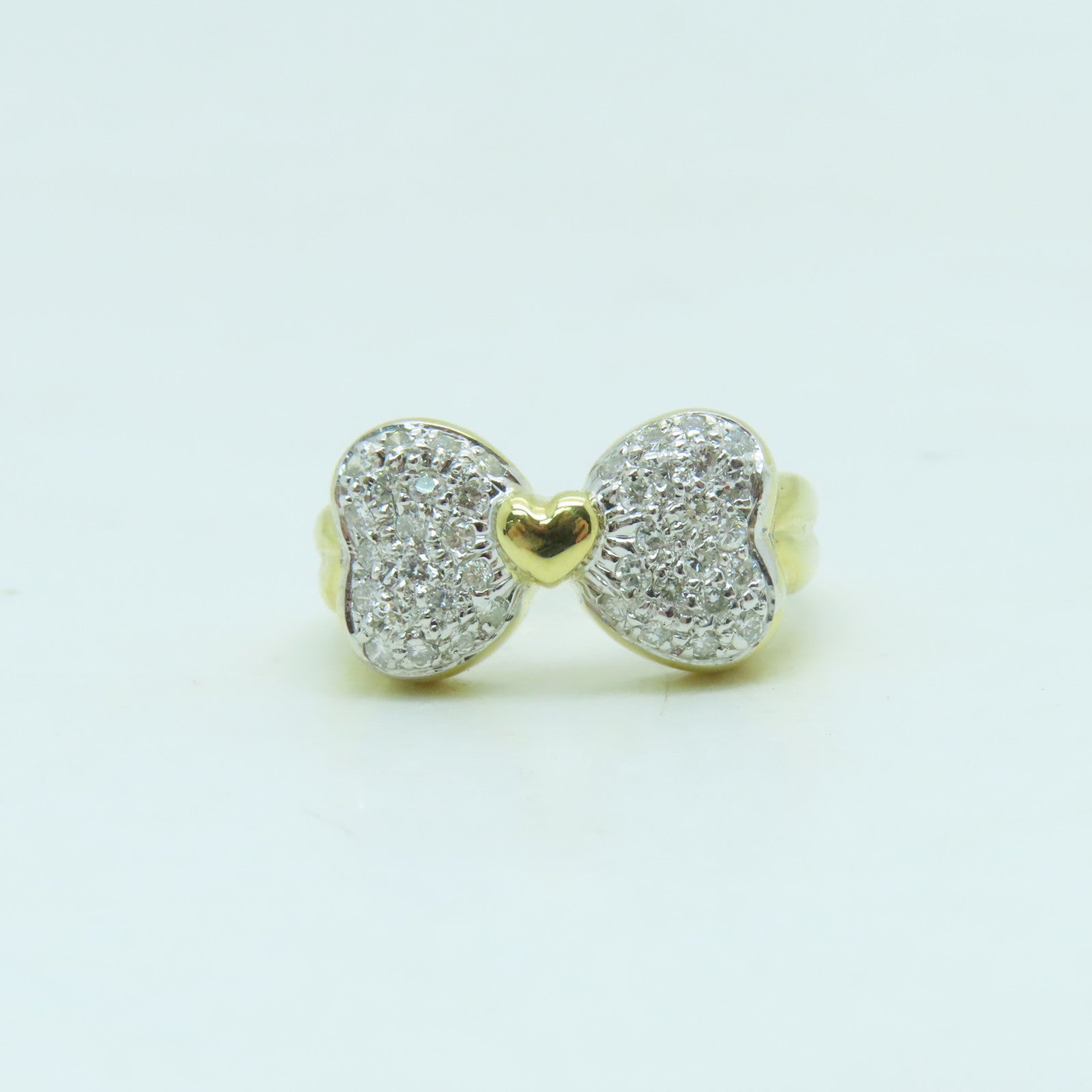 JEWELRY 【激減優惠】18K黃金Ring 0.40ct鑽石戒指US#5.75