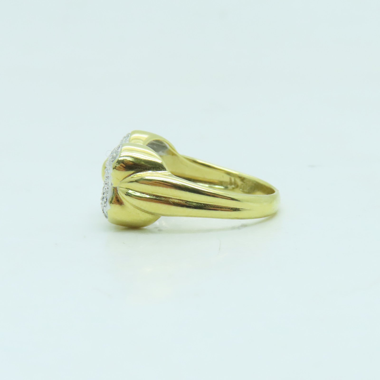 JEWELRY 【激減優惠】18K黃金Ring 0.40ct鑽石戒指US#5.75