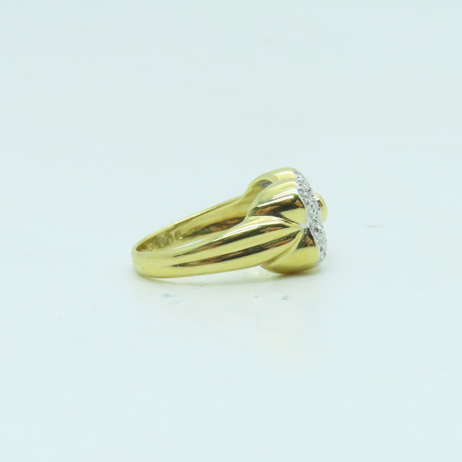 JEWELRY 【激減優惠】18K黃金Ring 0.40ct鑽石戒指US#5.75