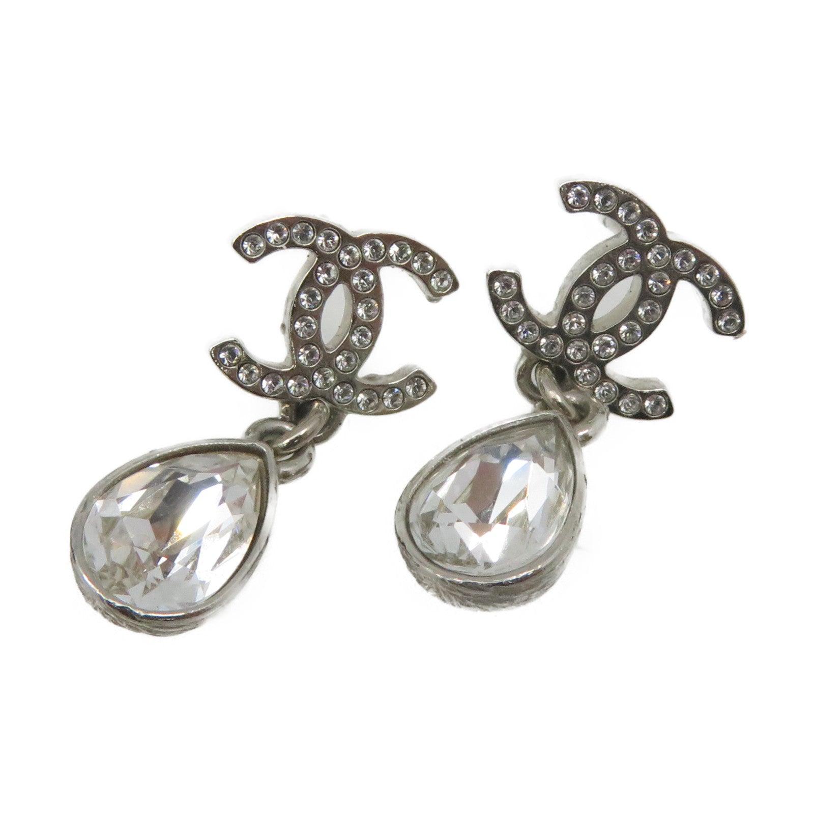 CHANEL 金屬CC Earrings耳環