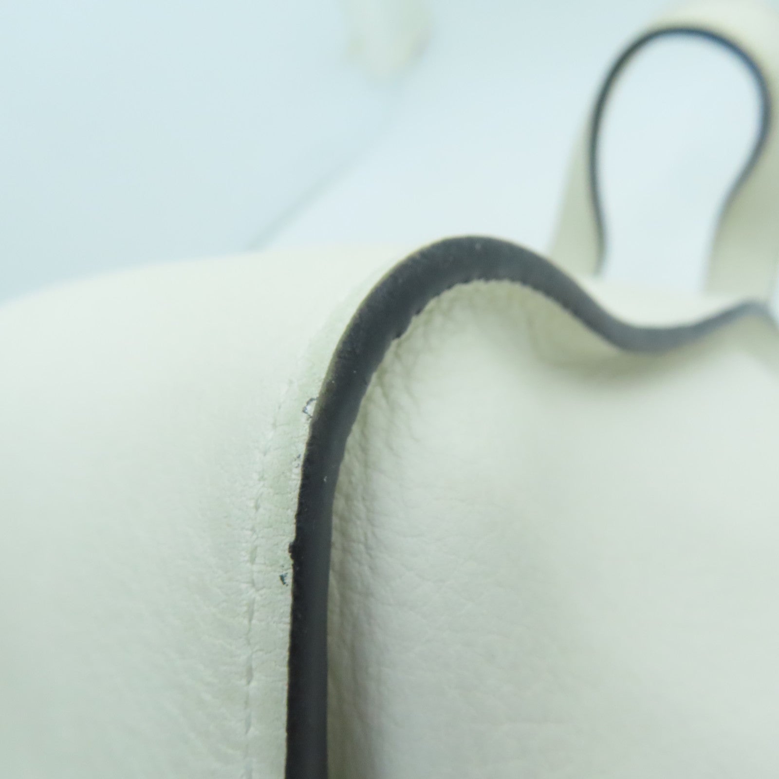 LOEWE 牛皮皮革Small Hammock Bag銀扣手挽肩背兩用袋米色