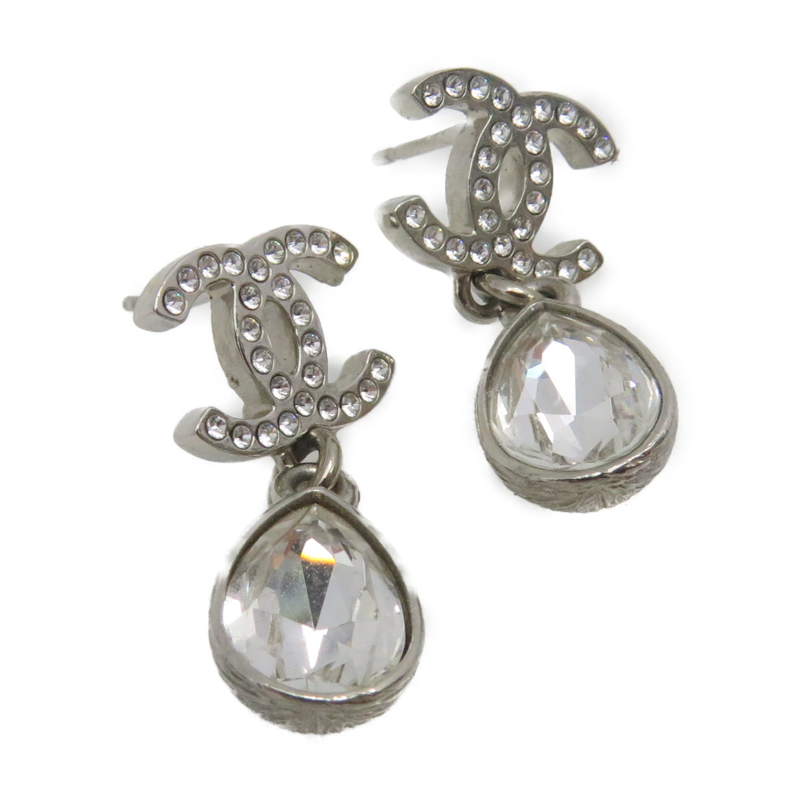 CHANEL 金屬CC Earrings耳環