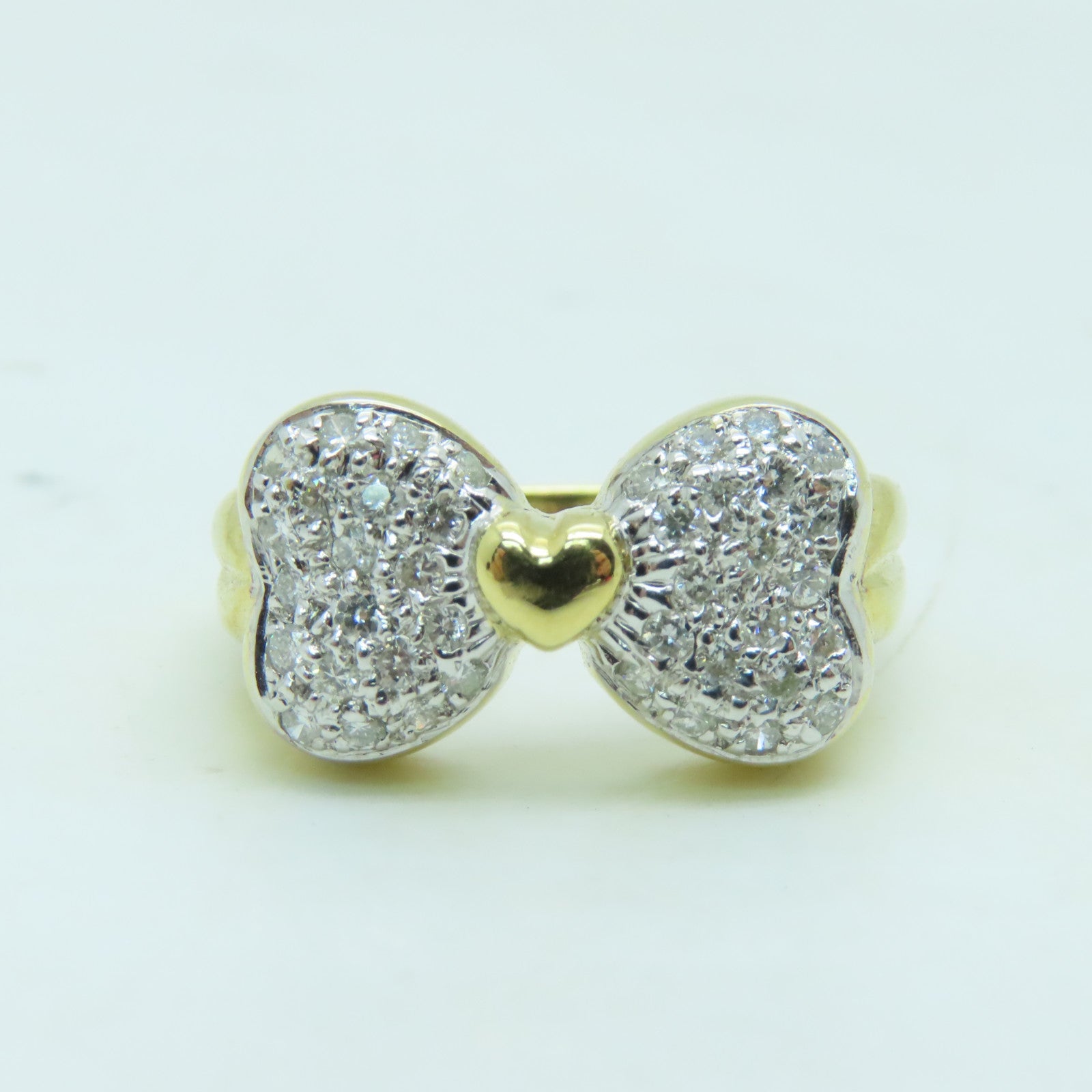 JEWELRY 【激減優惠】18K黃金Ring 0.40ct鑽石戒指US#5.75